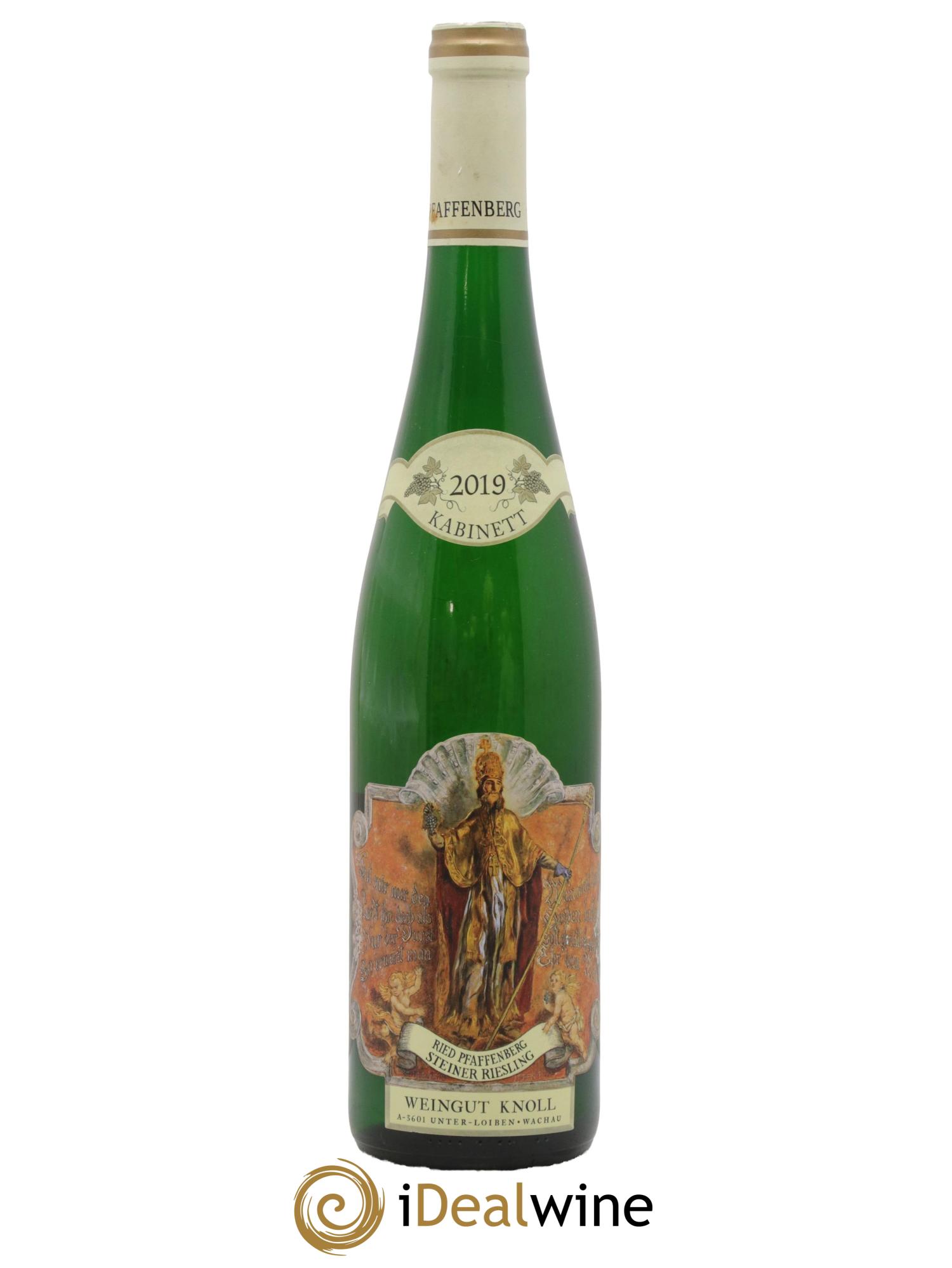 Autriche Wachau Ried Pfaffenberg Steiner Kabinett Knoll 2019 - Lot de 1 bouteille - 0