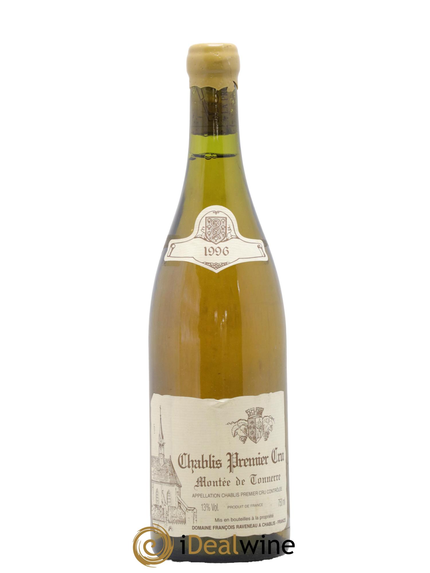 Chablis 1er Cru Montée de Tonnerre Raveneau (Domaine) 1996 - Lot of 1 bottle - 0