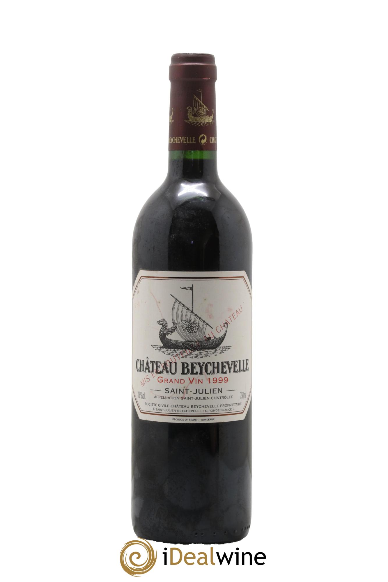 Château Beychevelle 4ème Grand Cru Classé 1999 - Lot de 1 bouteille - 0