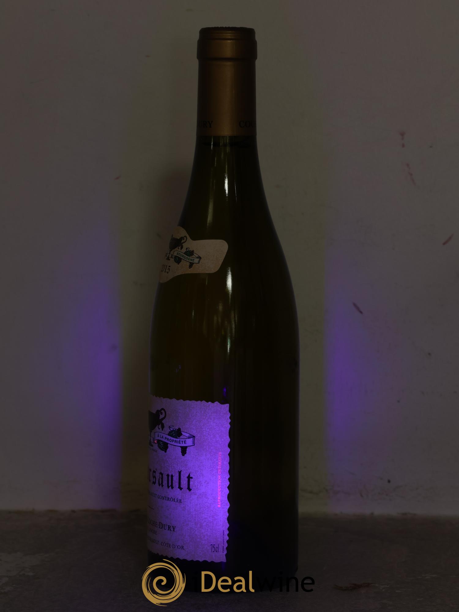 Meursault Coche Dury (Domaine) 2015 - Lot de 1 bouteille - 1