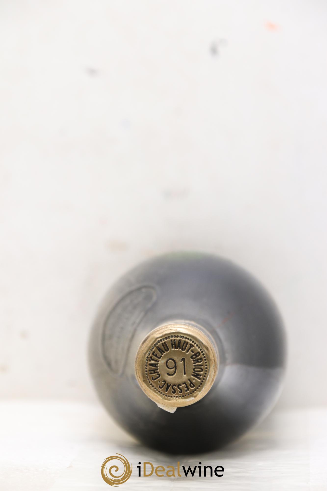 Château Haut Brion 1er Grand Cru Classé 1991 - Lotto di 1 bottiglia - 1