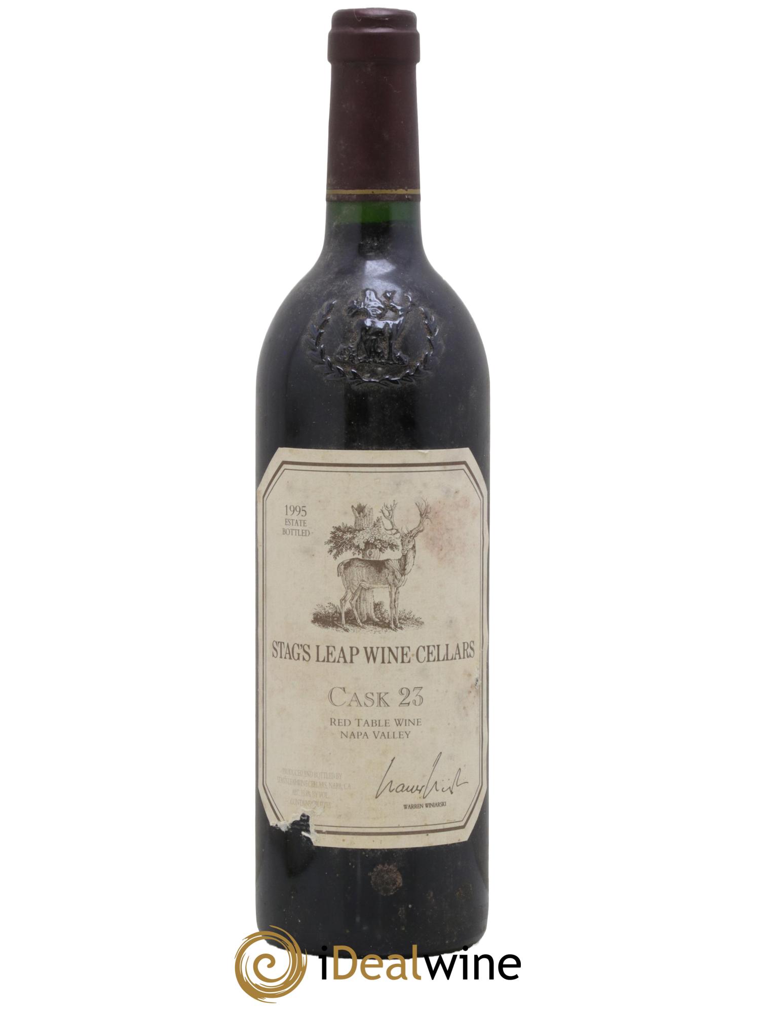 Napa Stag's Leap - Cask 23 Stag's Leap Wine Cellars 1995 - Lot de 1 bouteille - 0