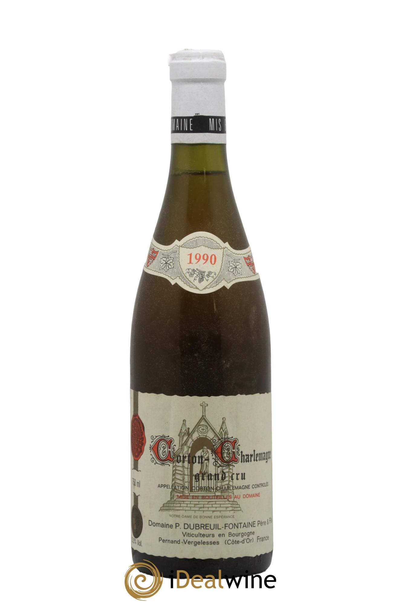 Corton-Charlemagne Grand Cru Dubreuil-Fontaine (Domaine) 1990 - Lotto di 1 bottiglia - 0