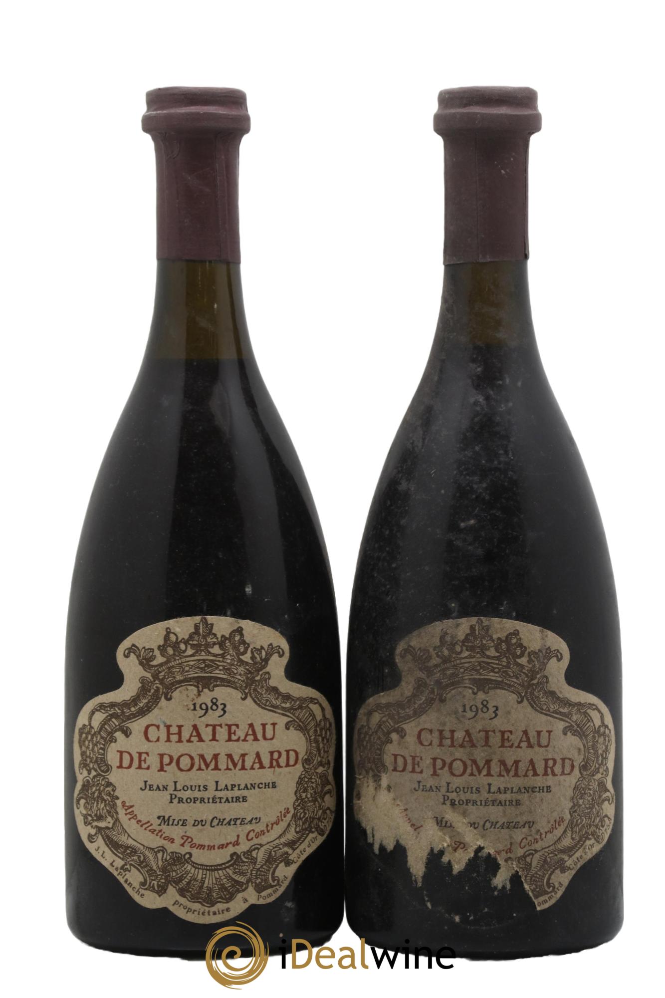 Pommard Château de Pommard 1983 - Lot de 2 bouteilles - 0