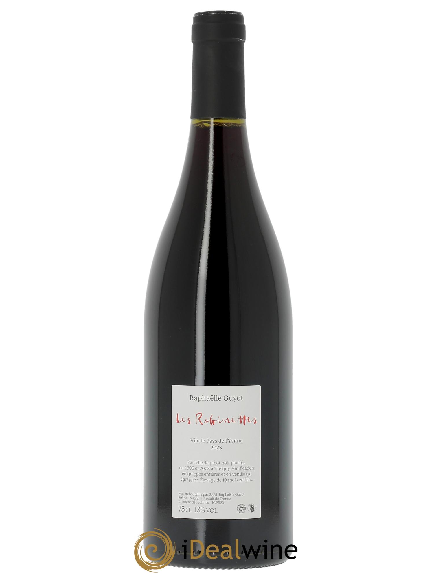 IGP Yonne Les Robinettes Raphaelle Guyot  2023 - Lot of 1 bottle - 1