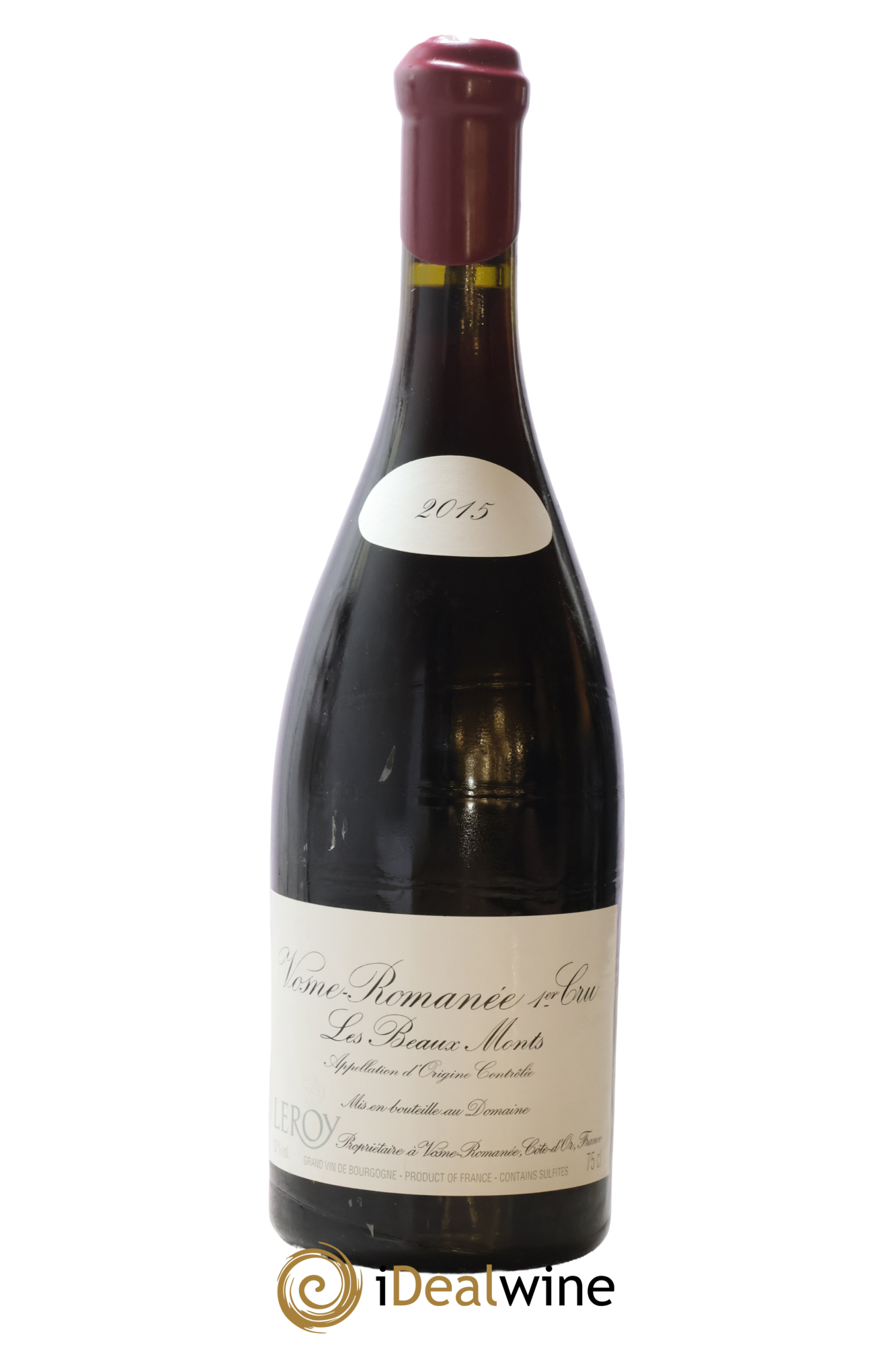 Vosne-Romanée 1er Cru Les Beaux-Monts Leroy (Domaine) 2015 - Lot de 1 bouteille - 0