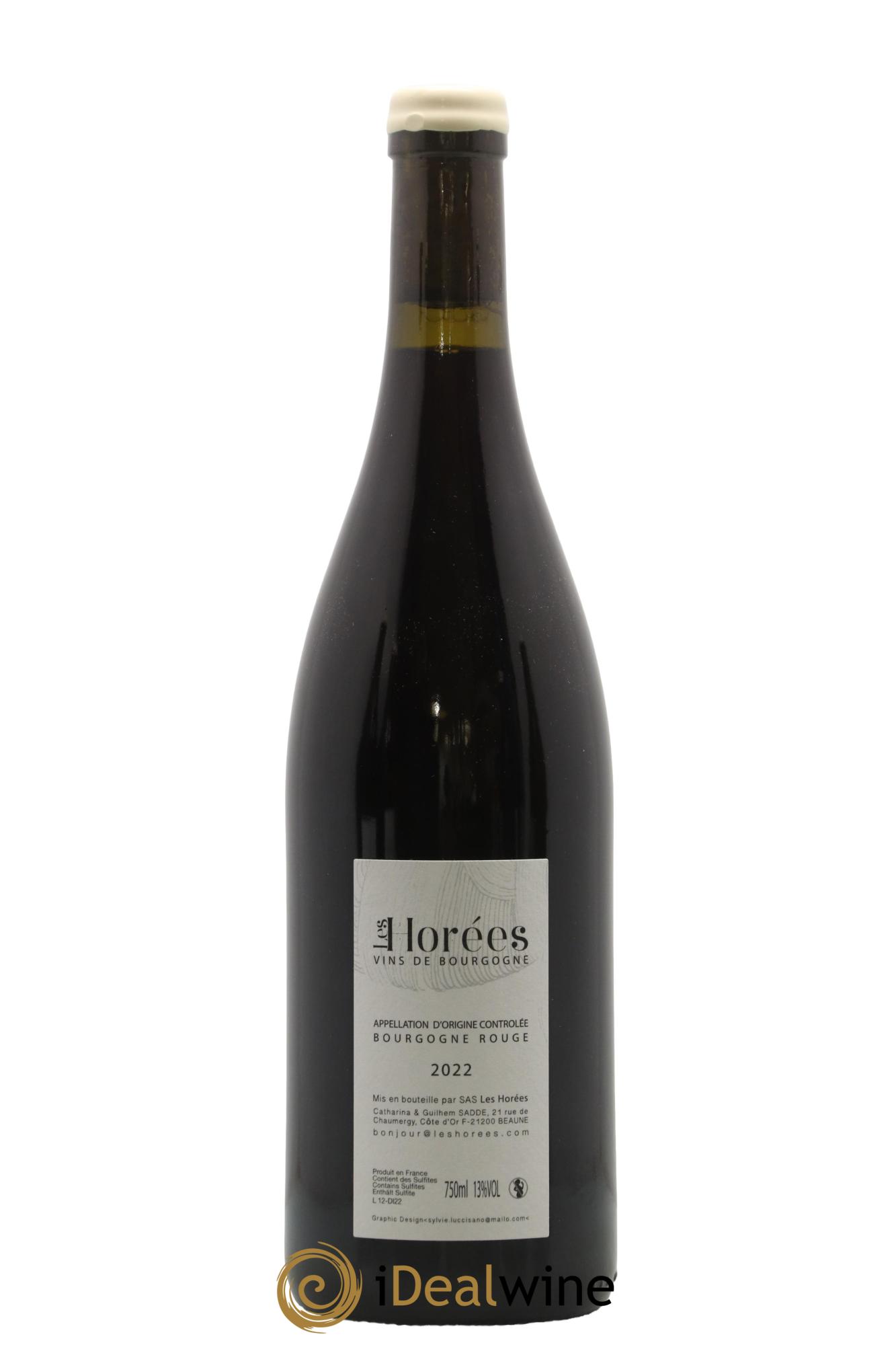 Bourgogne Des Six Ifs Les Horées 2022 - Lot of 1 bottle - 1