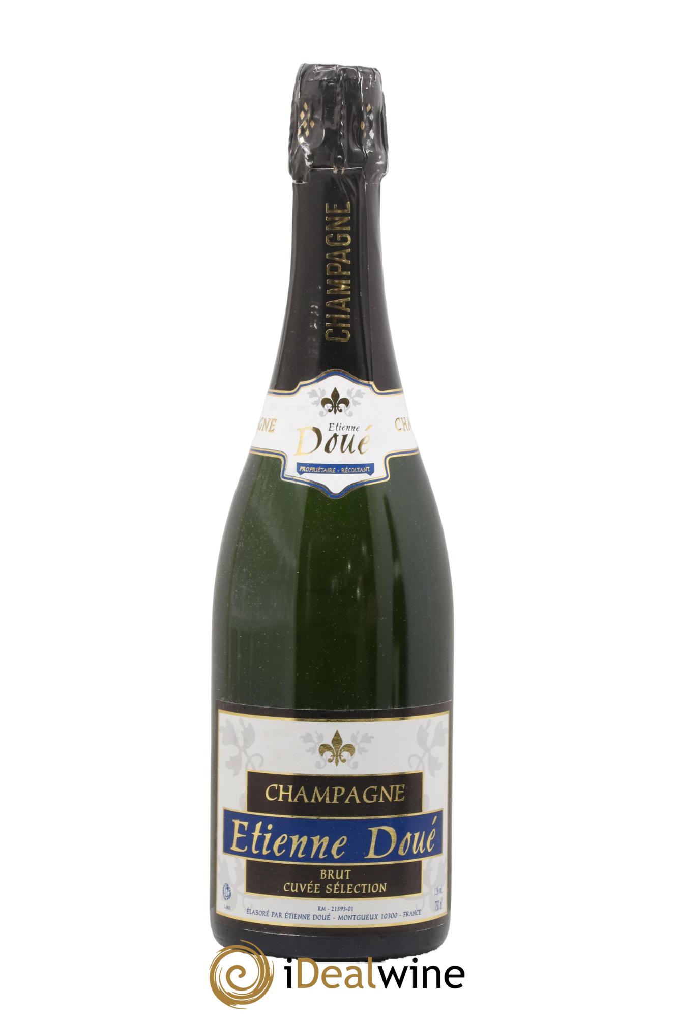 Champagne Cuvée Sélection Etienne Doué - Lot de 1 bouteille - 0
