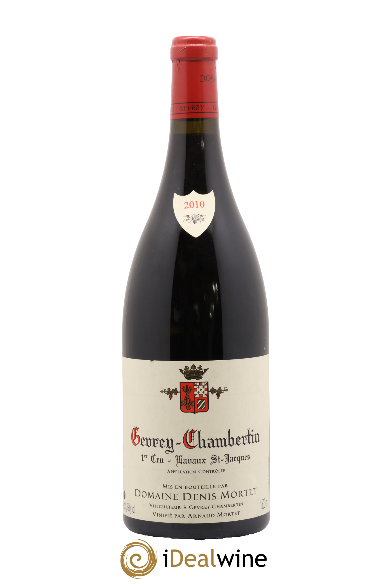 Gevrey-Chambertin 1er Cru Lavaux Saint Jacques Denis Mortet (Domaine) 2010 - Lot de 1 magnum - 0