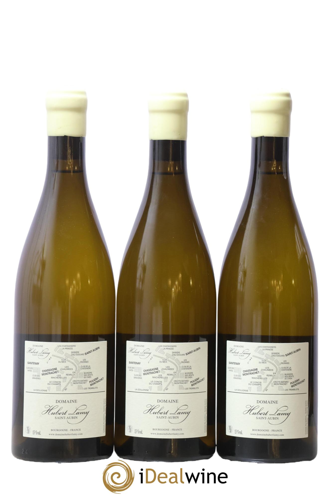 Saint-Aubin 1er Cru Les Frionnes Hubert Lamy 2021 - Lot de 3 bouteilles - 1