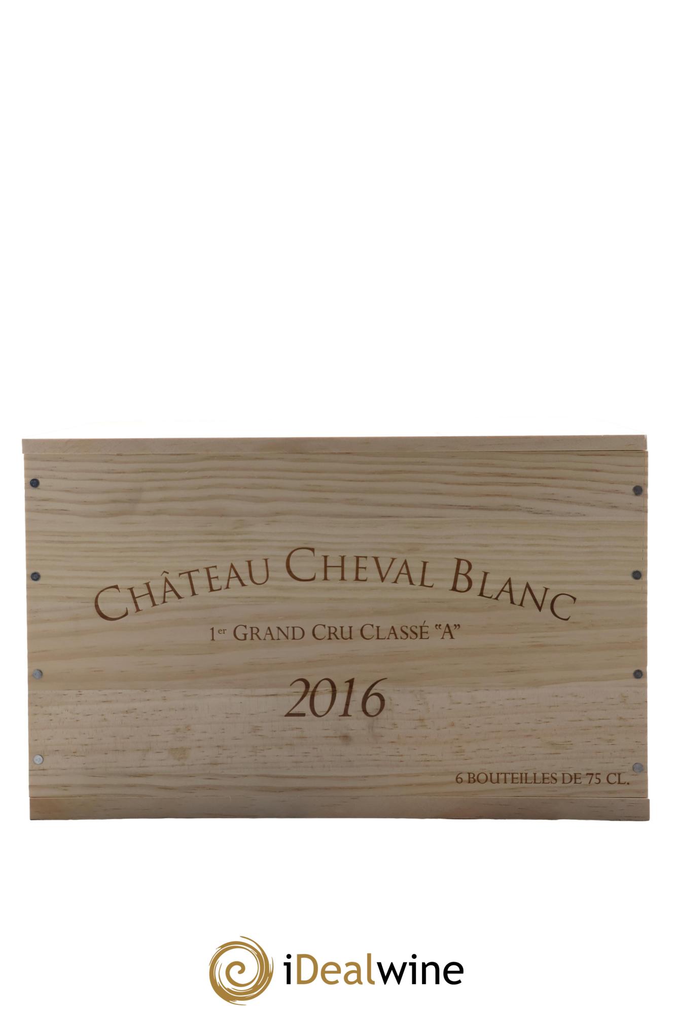 Château Cheval Blanc 1er Grand Cru Classé A 2016 - Posten von 6 Flaschen - 3