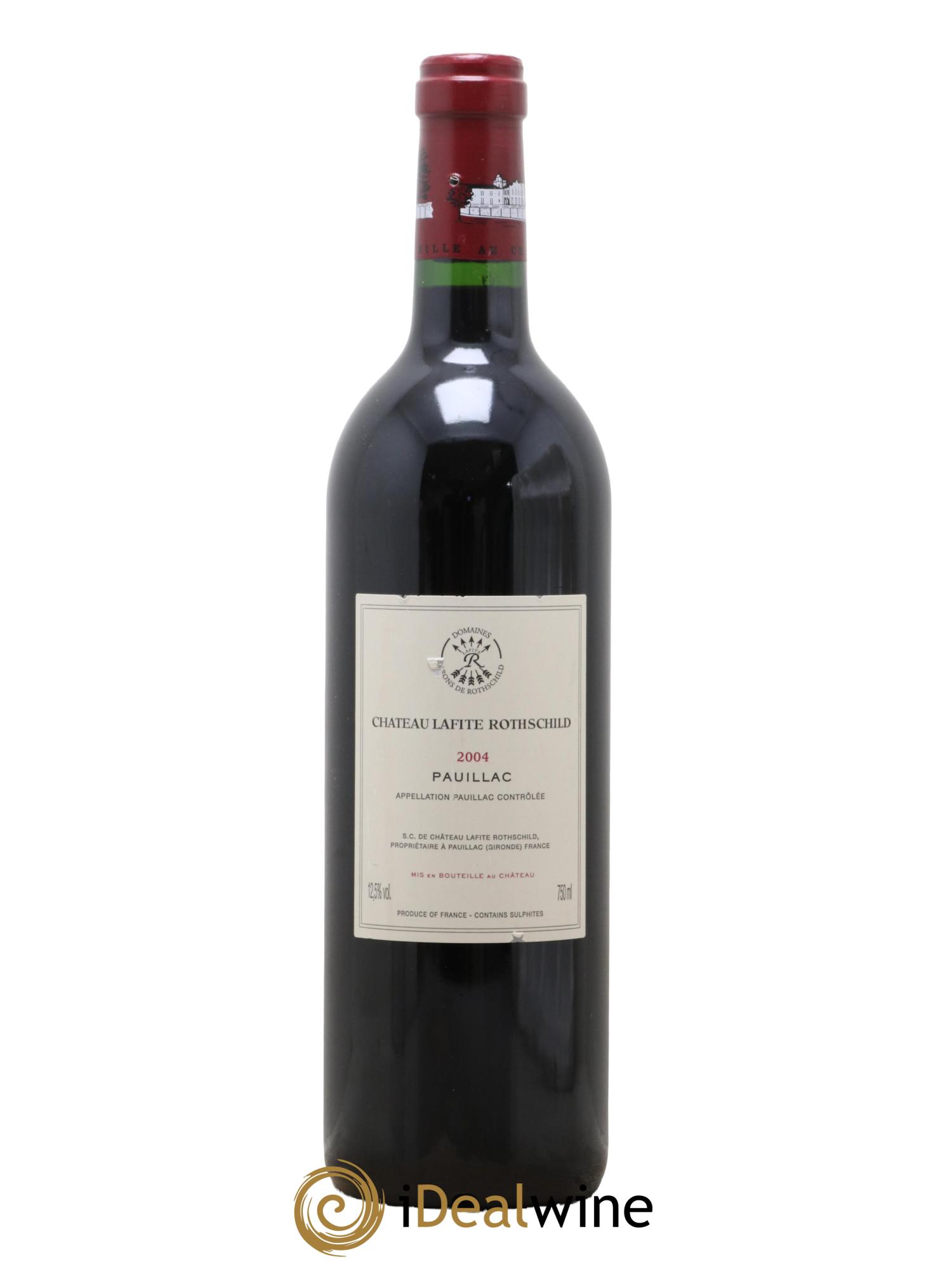 Château Lafite Rothschild 1er Grand Cru Classé 2004 - Lot de 1 bouteille - 1