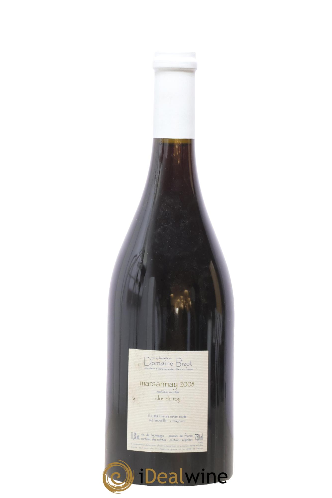 Marsannay Clos du Roy Bizot (Domaine) 2008 - Lotto di 1 bottiglia - 1