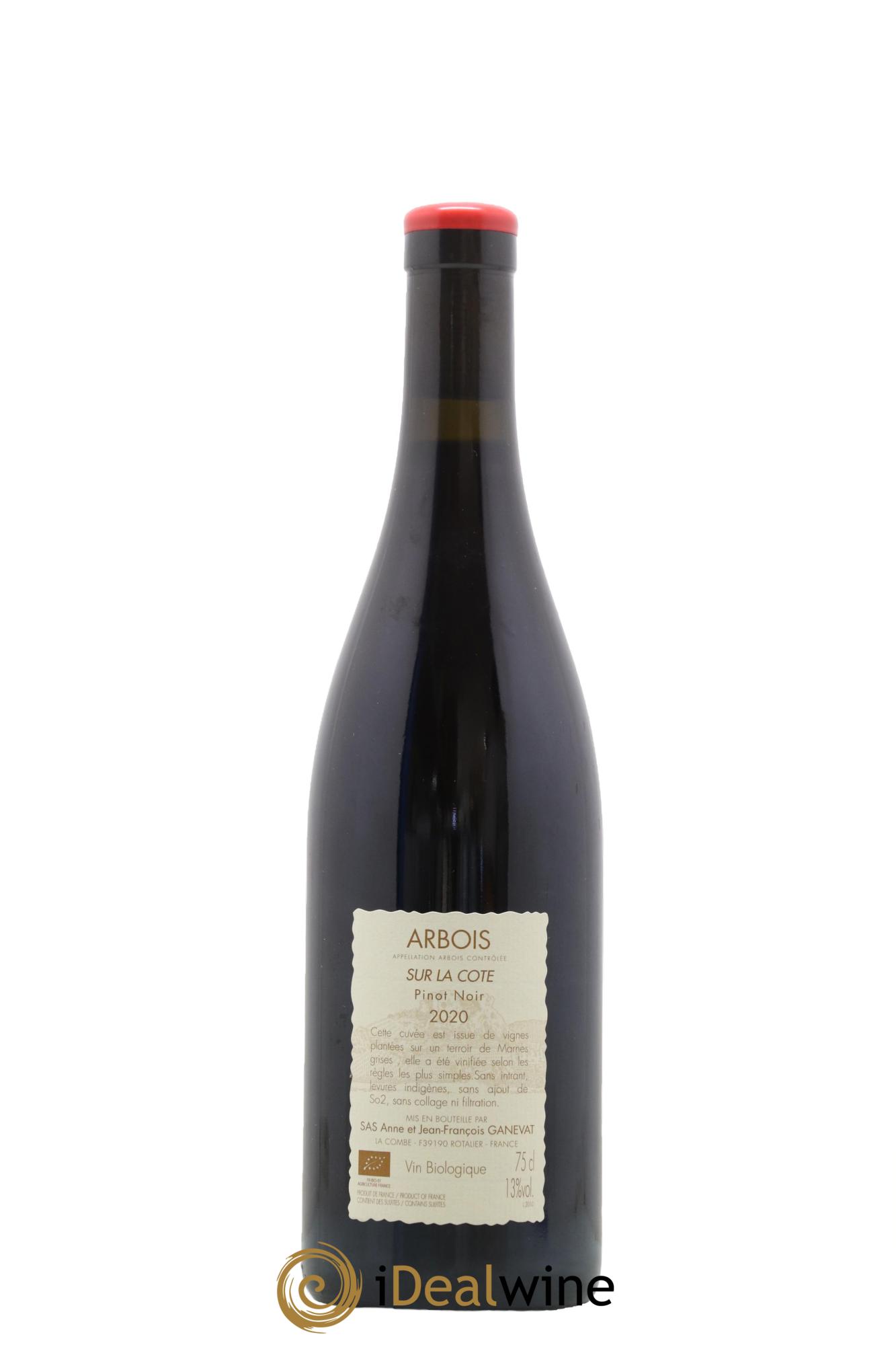 Arbois Sur la Cote Anne et Jean François Ganevat 2020 - Lot de 1 bouteille - 1