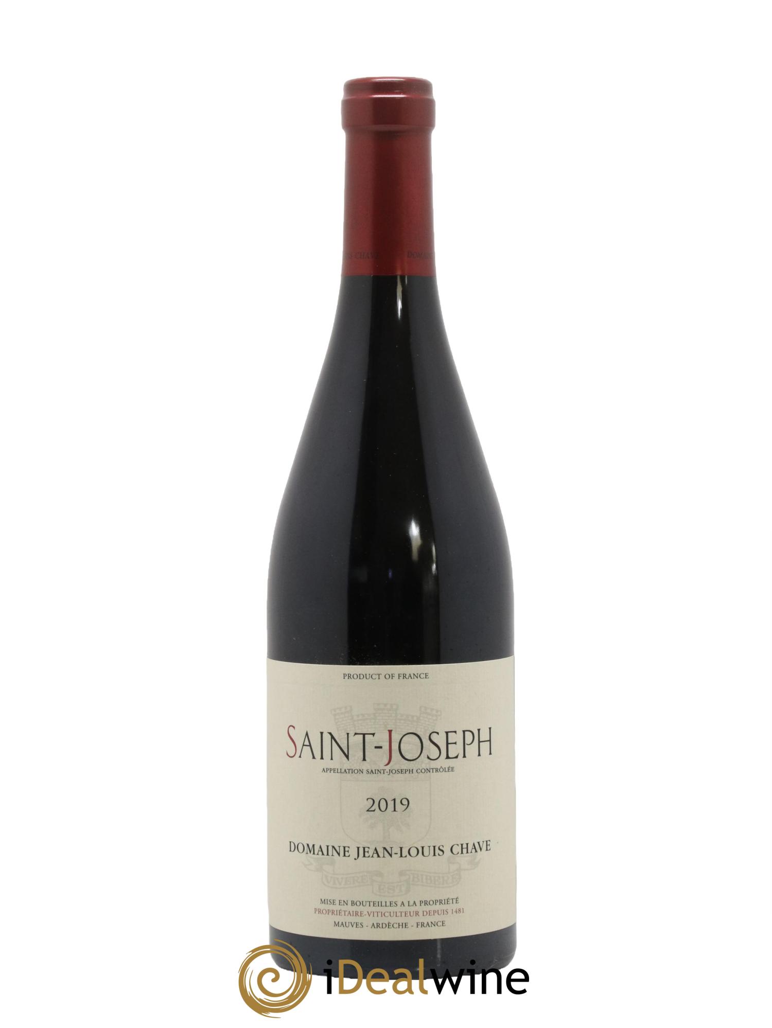 Saint-Joseph Jean-Louis Chave 2019 - Lot de 1 bouteille - 0