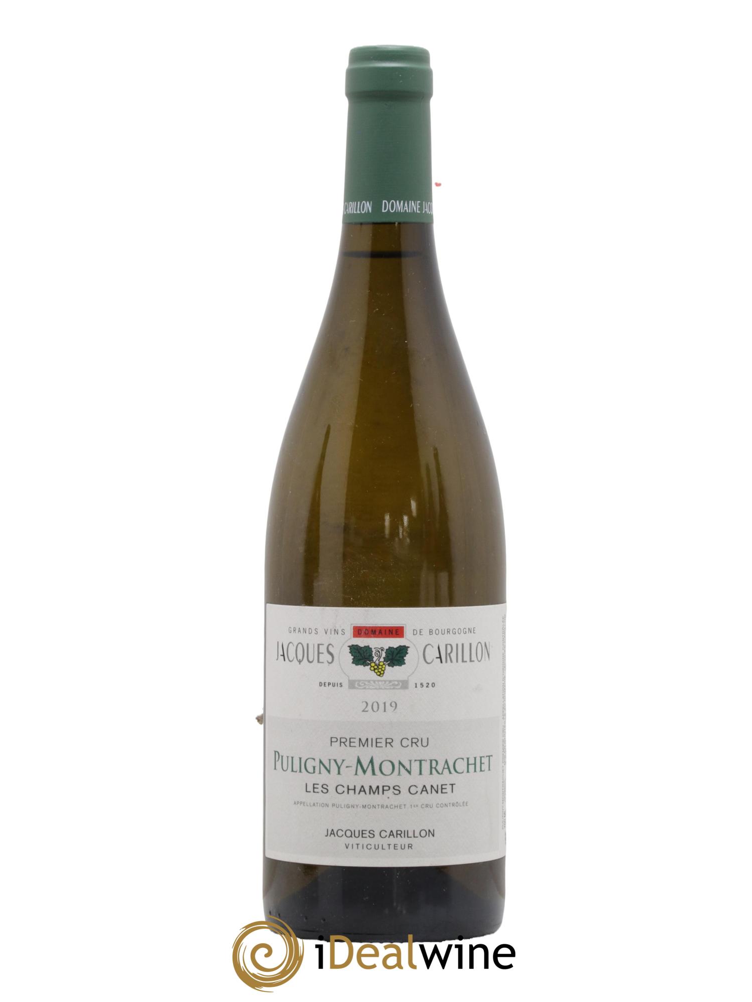 Puligny-Montrachet 1er Cru Les Champs Canet Jacques Carillon (Domaine) 2019 - Lot de 1 bouteille - 0