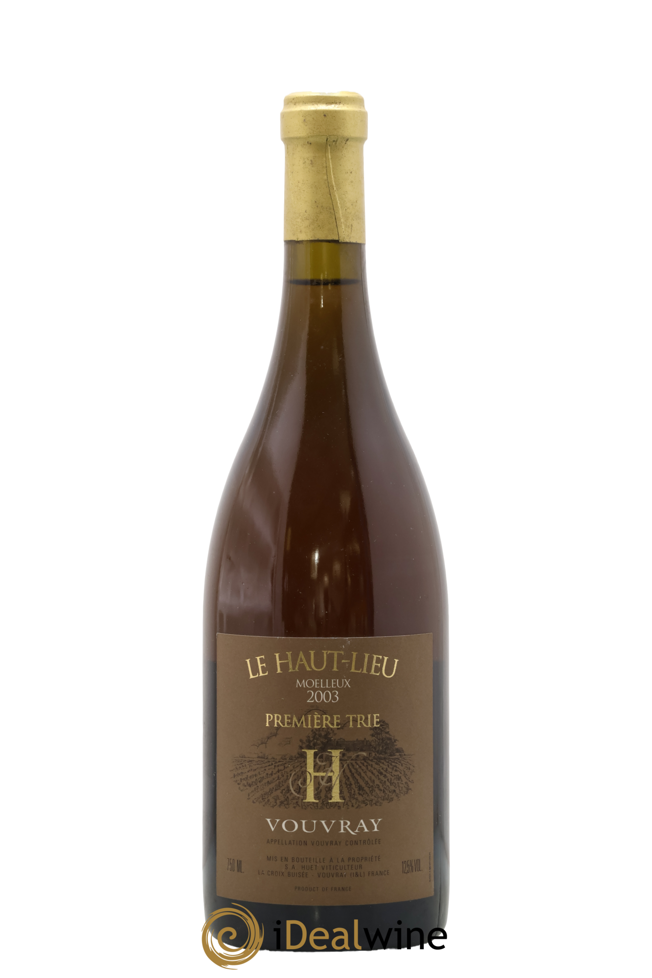 Vouvray Le Haut-Lieu Moelleux 1ère Trie Domaine Huet 2003 - Lot de 1 bouteille - 0