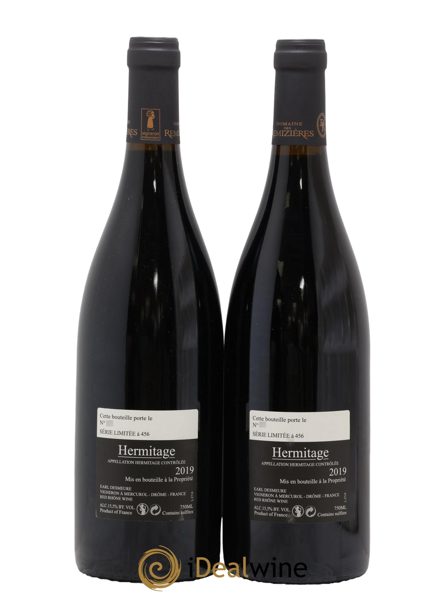 Hermitage Autrement Rémizières (Domaine des) 2019 - Lot of 2 bottles - 1
