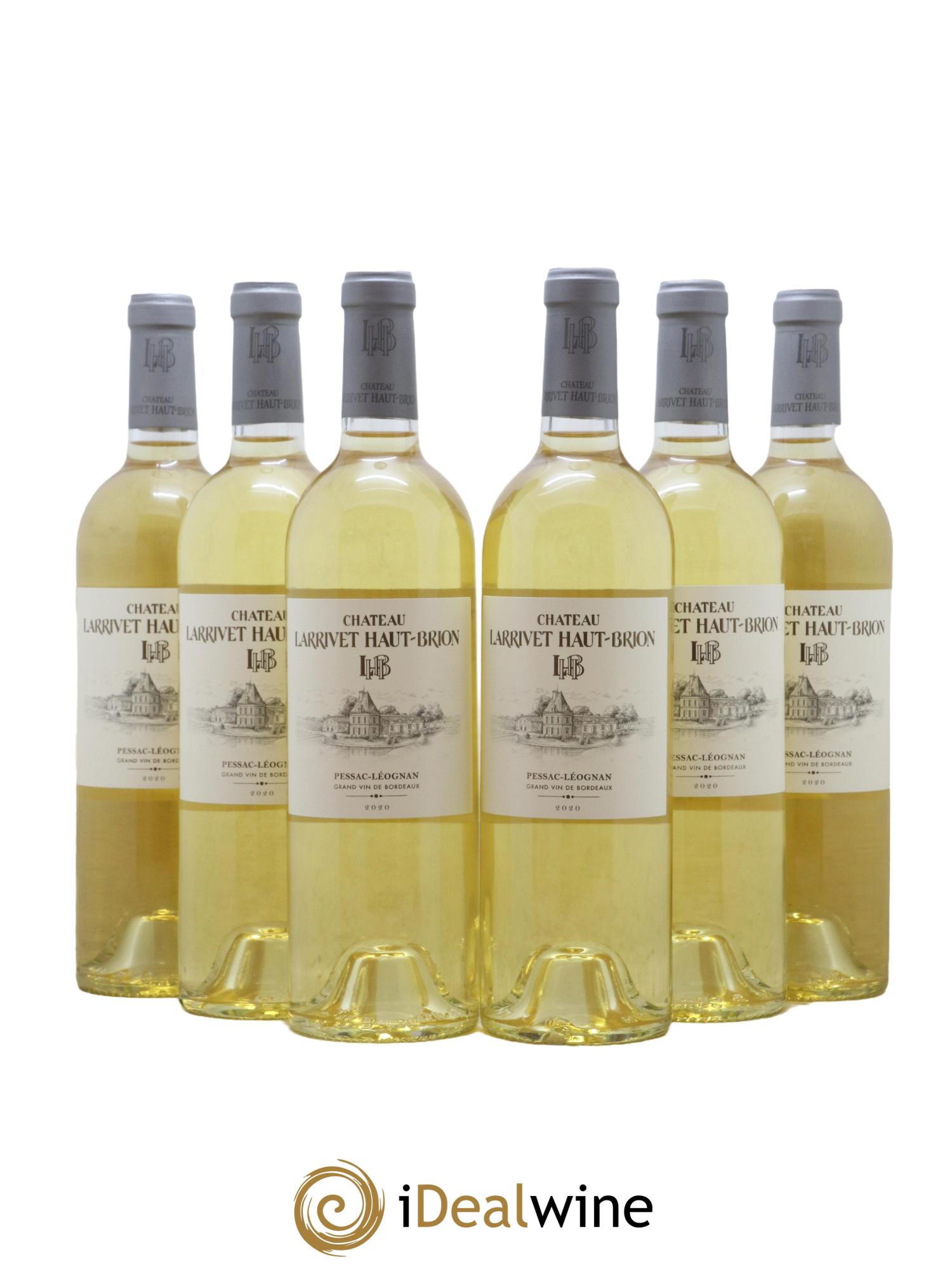 Château Larrivet Haut-Brion 2020 - Lot de 6 bouteilles - 0