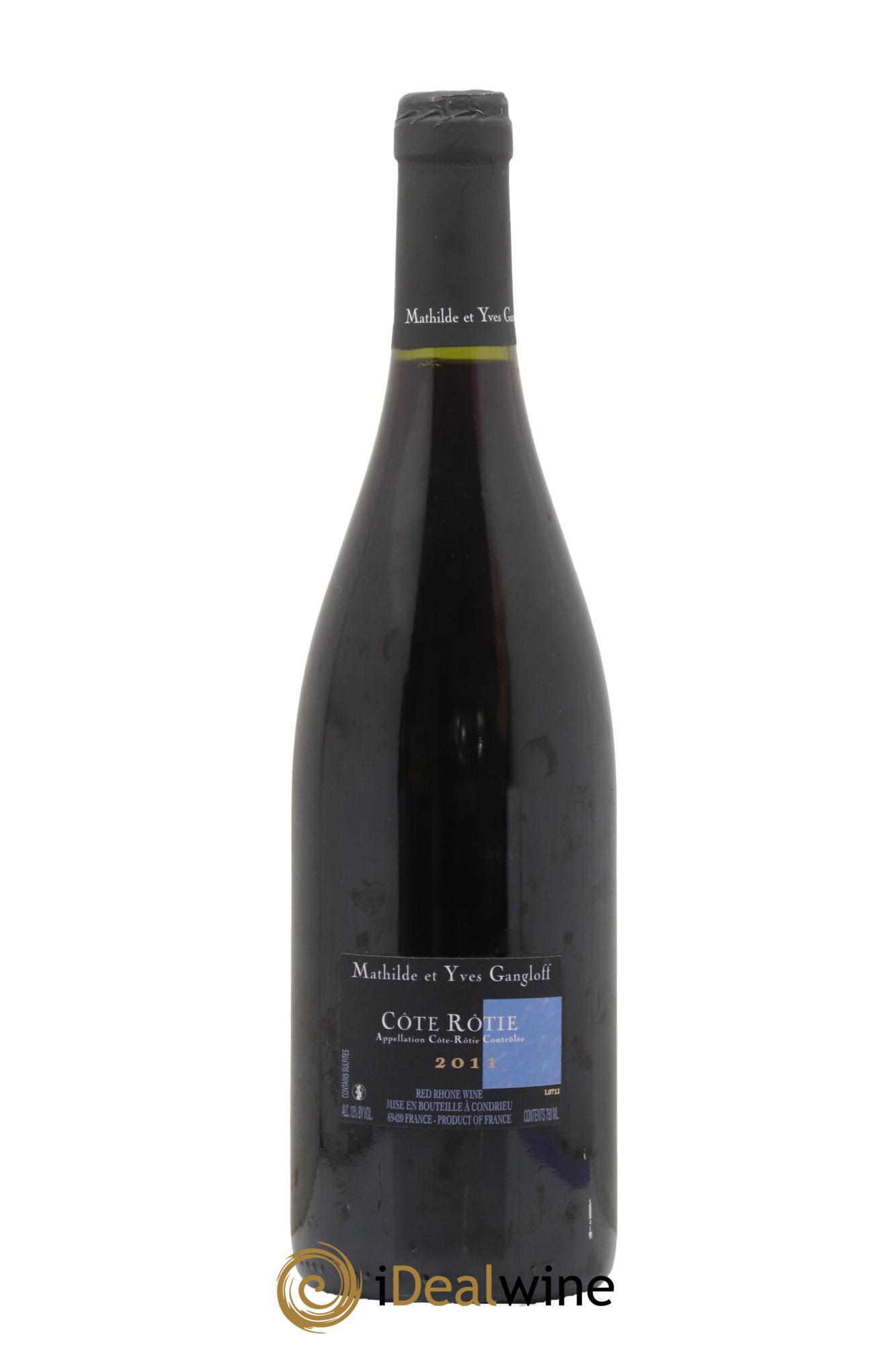 Côte-Rôtie La Barbarine Gangloff (Domaine) 2011 - Lot of 1 bottle - 1