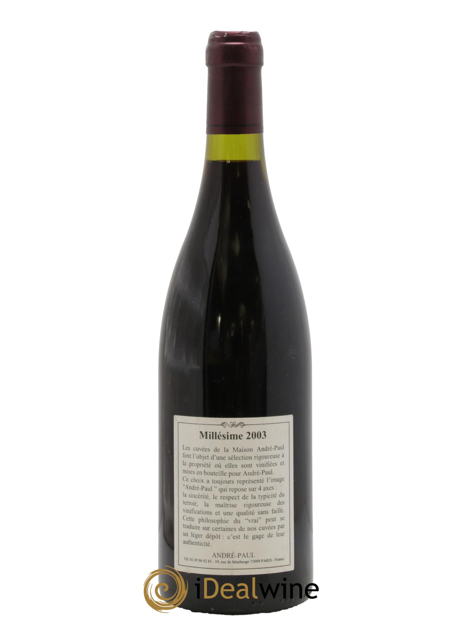 Côte-Rôtie La Pierre à Jules Barge (Domaine) 2003 - Lot of 1 bottle - 1