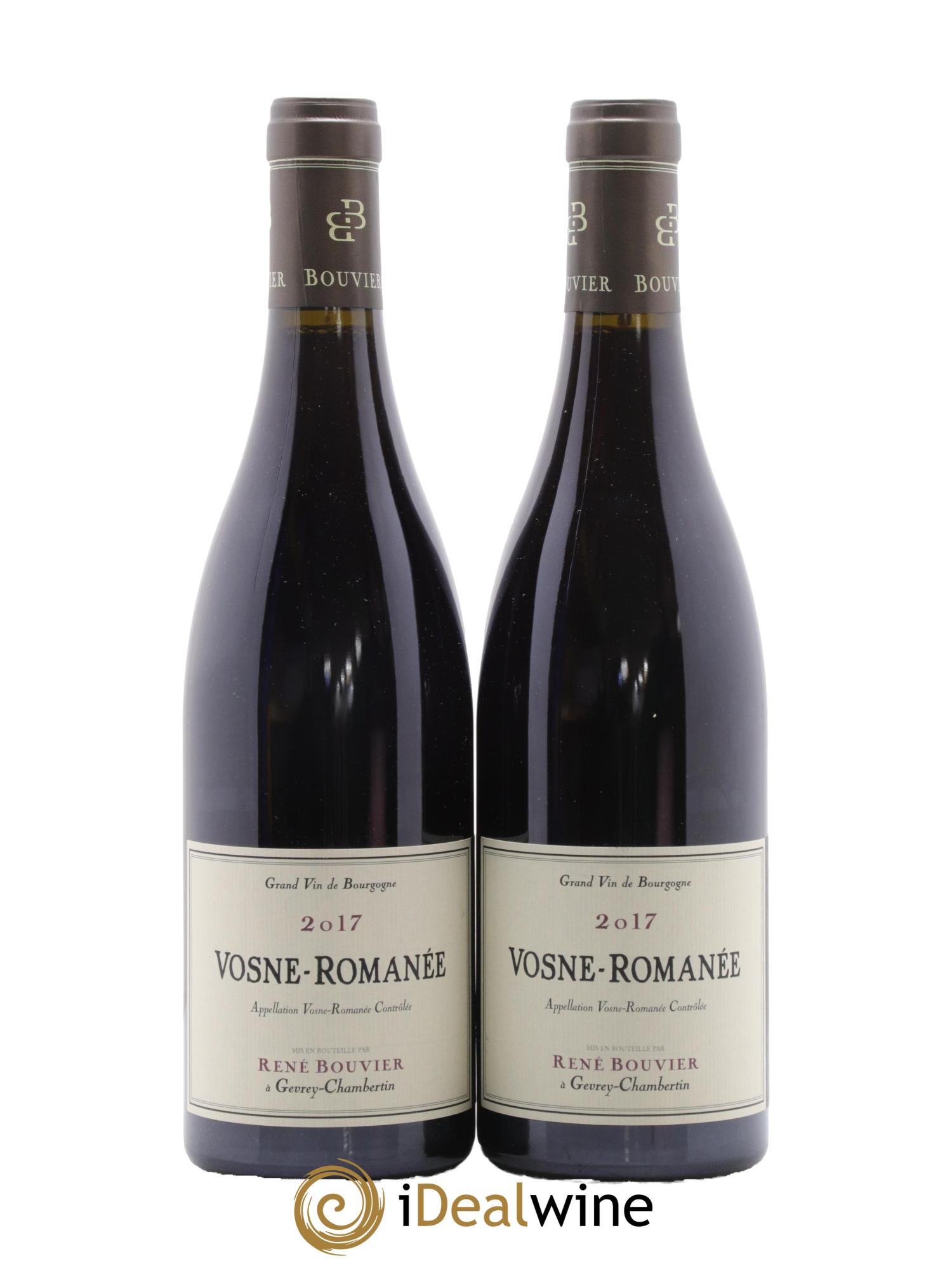 Vosne-Romanée René Bouvier (Domaine) 2017 - Lot of 2 bottles - 0