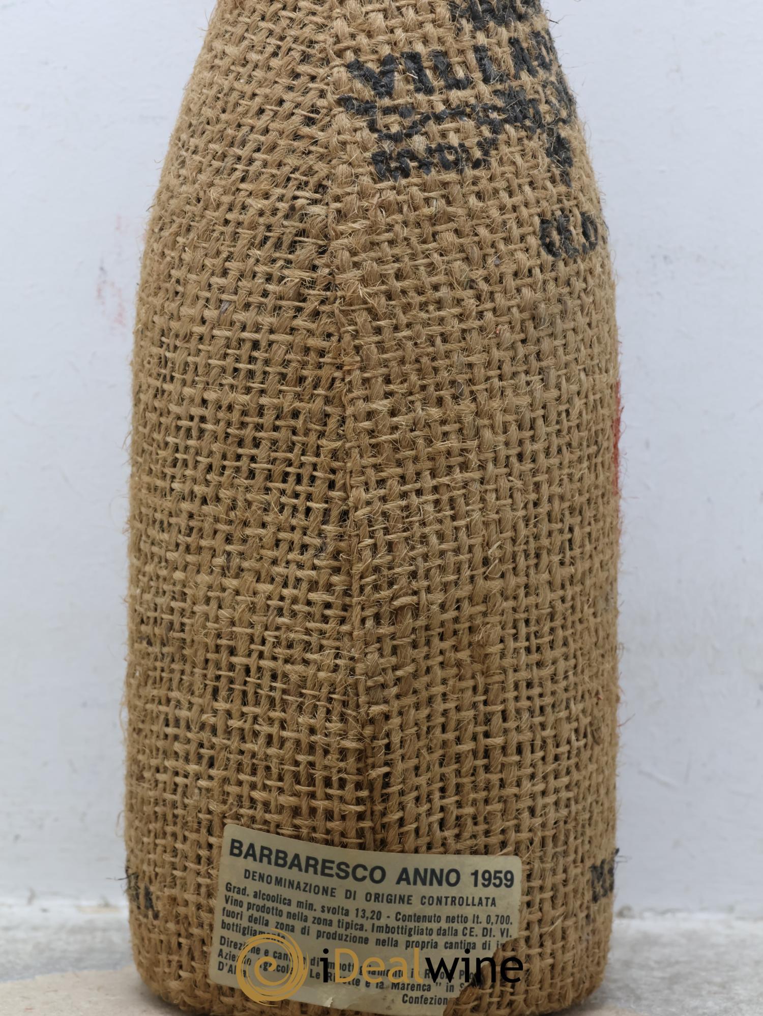 Barbaresco DOCG Riserva Speciale Villadoria 1959 - Posten von 1 Flasche - 2