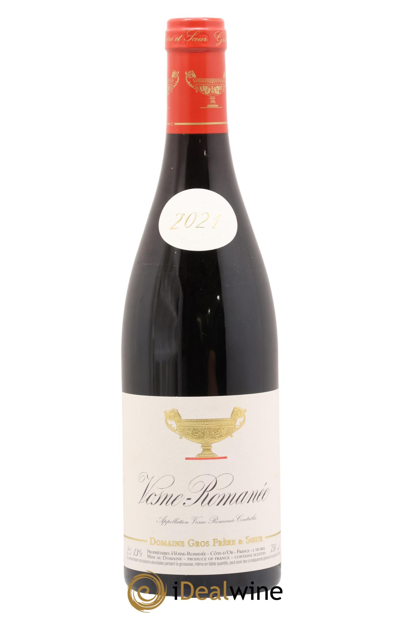 Vosne-Romanée Gros Frère & Soeur 2021 - Lot de 1 bouteille - 0