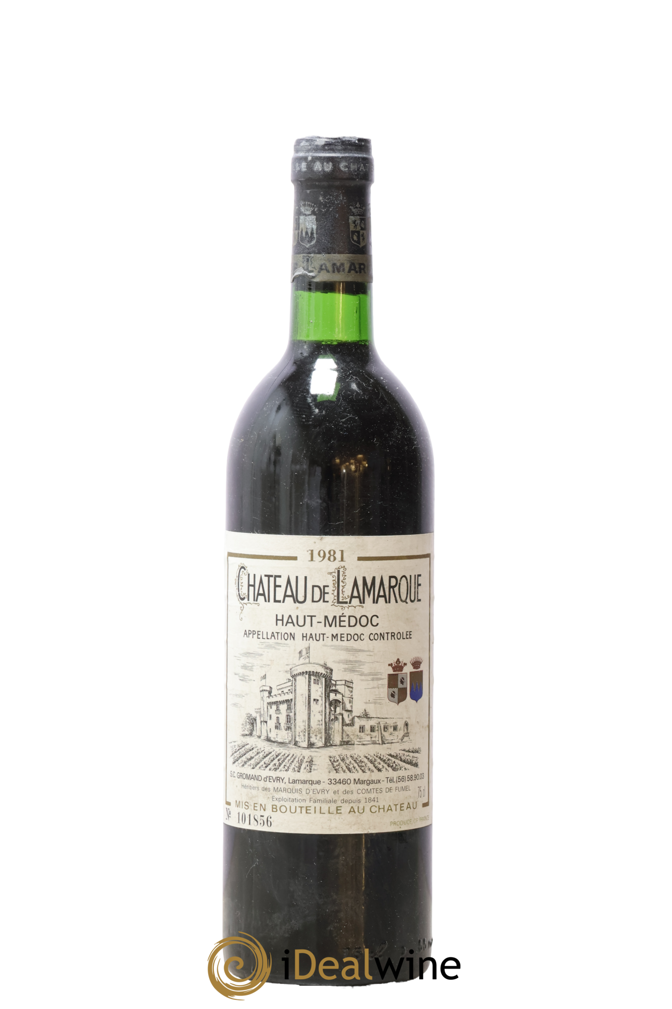 Château de Lamarque Cru Bourgeois 1981 - Lot of 1 bottle - 0