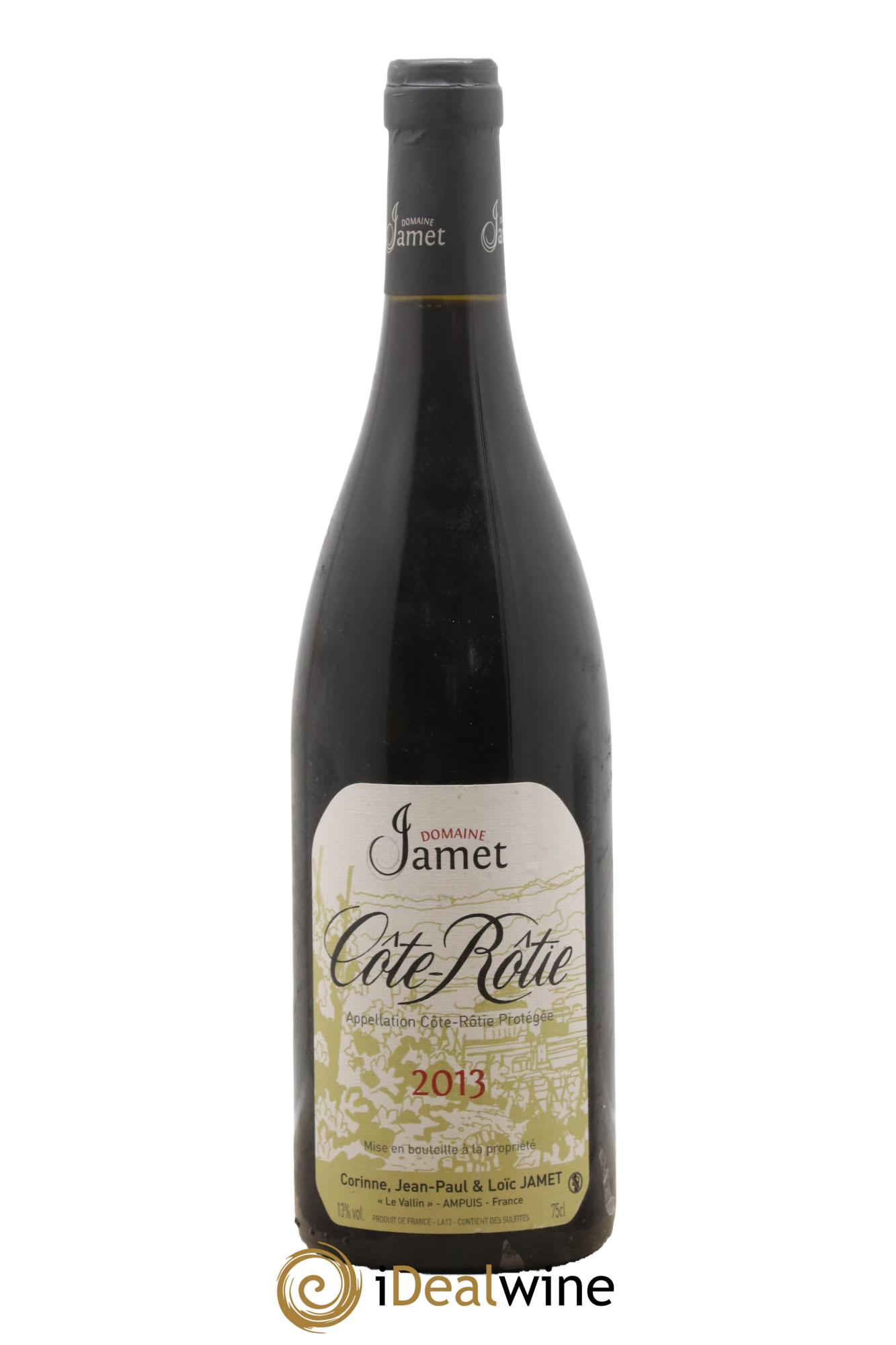 Côte-Rôtie Jamet (Domaine) 2013 - Lot de 1 bouteille - 0