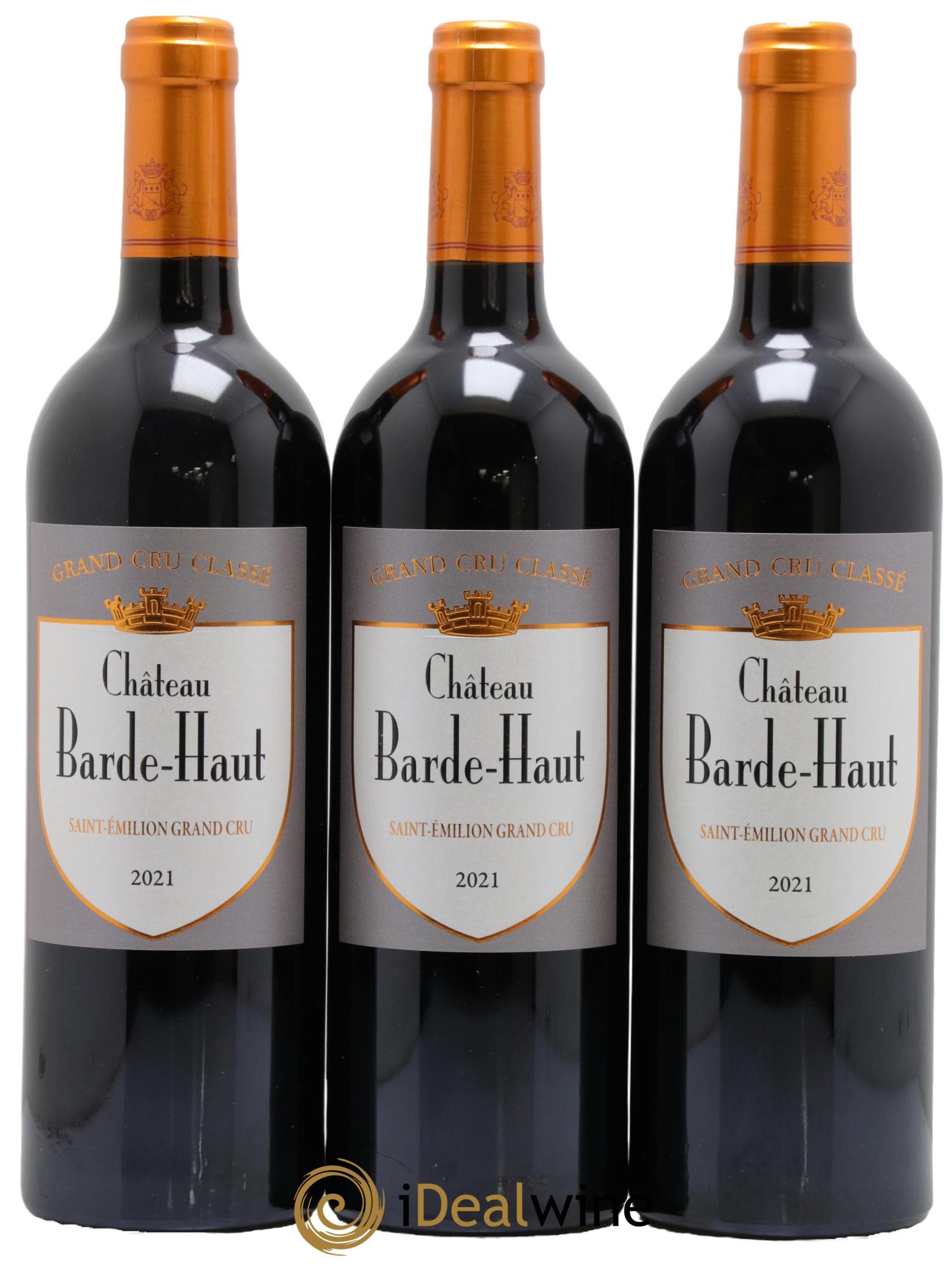 Château Barde Haut Grand Cru Classé 2021 - Lot de 3 bouteilles - 0