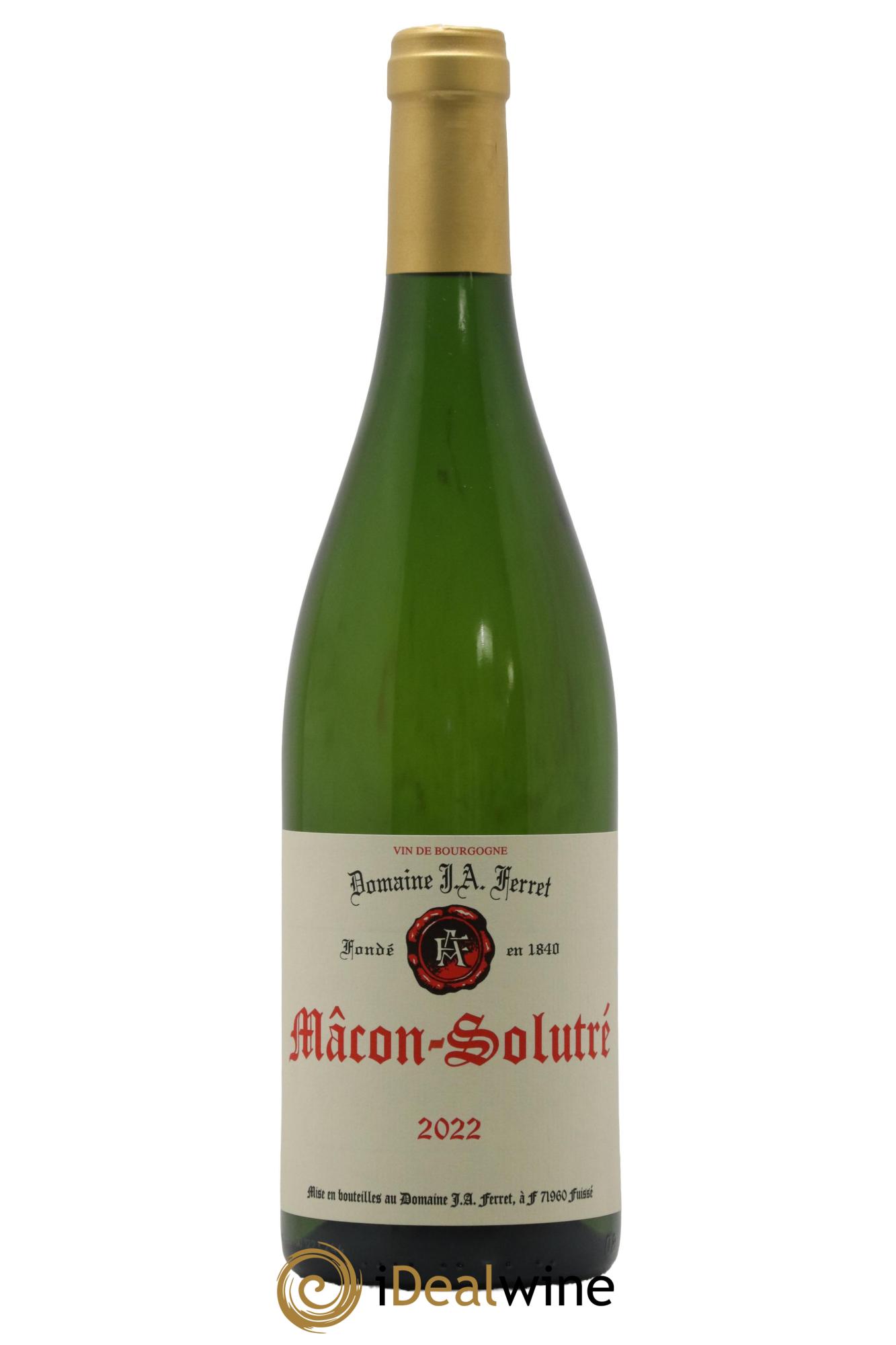 Mâcon-Solutré J.A. Ferret (Domaine) 2022 - Posten von 1 Flasche - 0