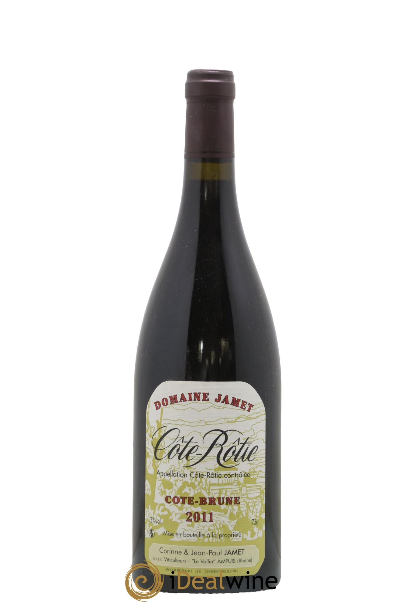 Côte-Rôtie Côte Brune Jamet (Domaine) 2011 - Lotto di 1 bottiglia - 0
