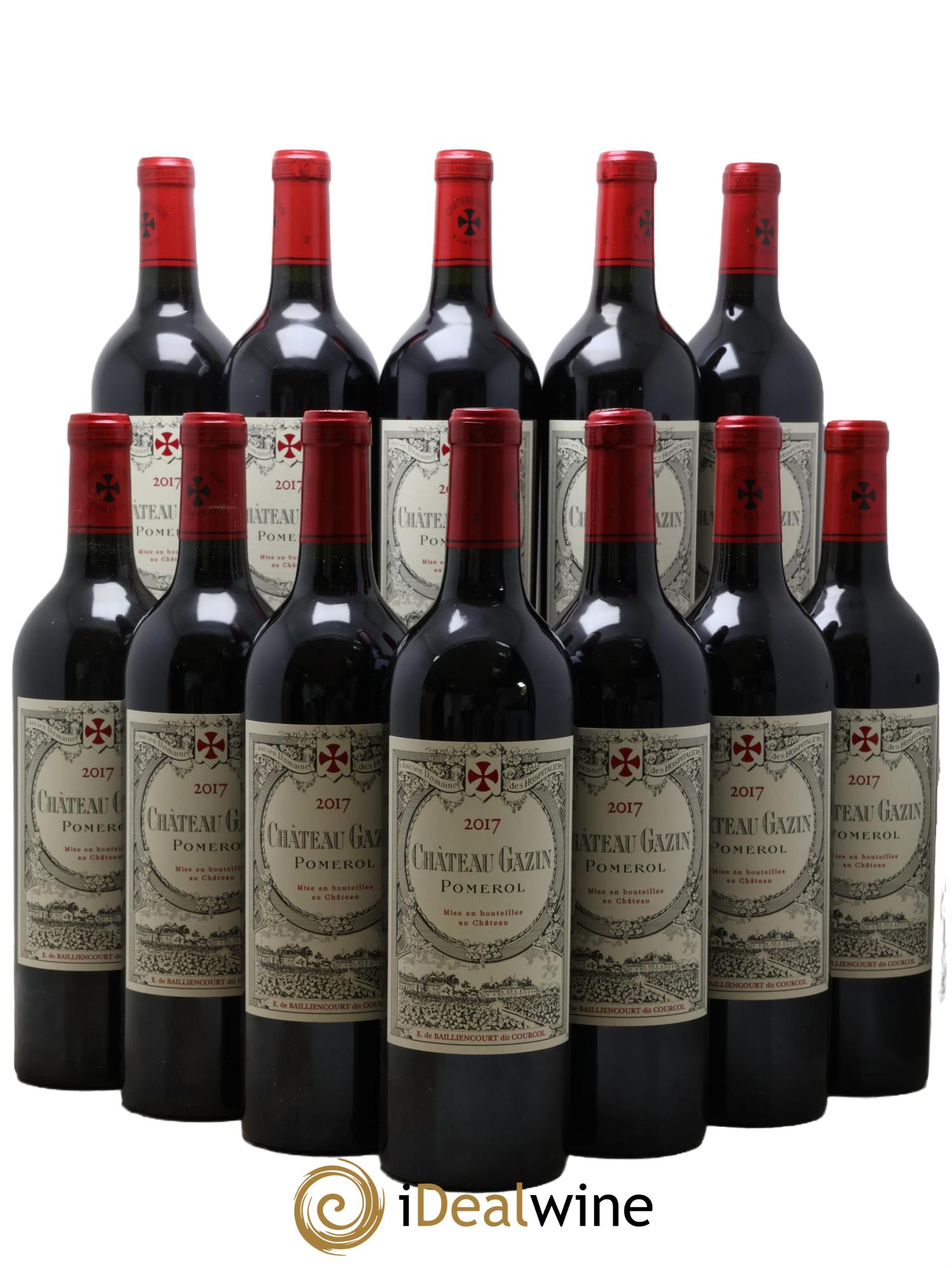 Château Gazin 2017 - Lot of 12 bottles - 0
