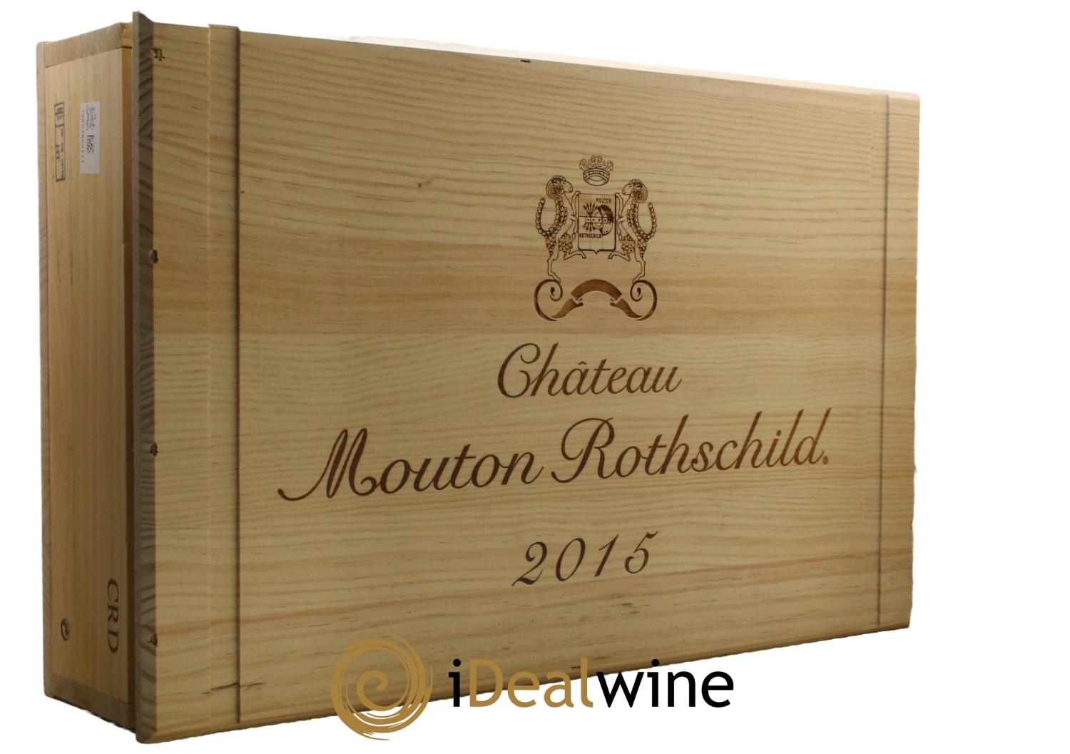 Château Mouton Rothschild 1er Grand Cru Classé 2015 - Lot de 6 bouteilles - 6