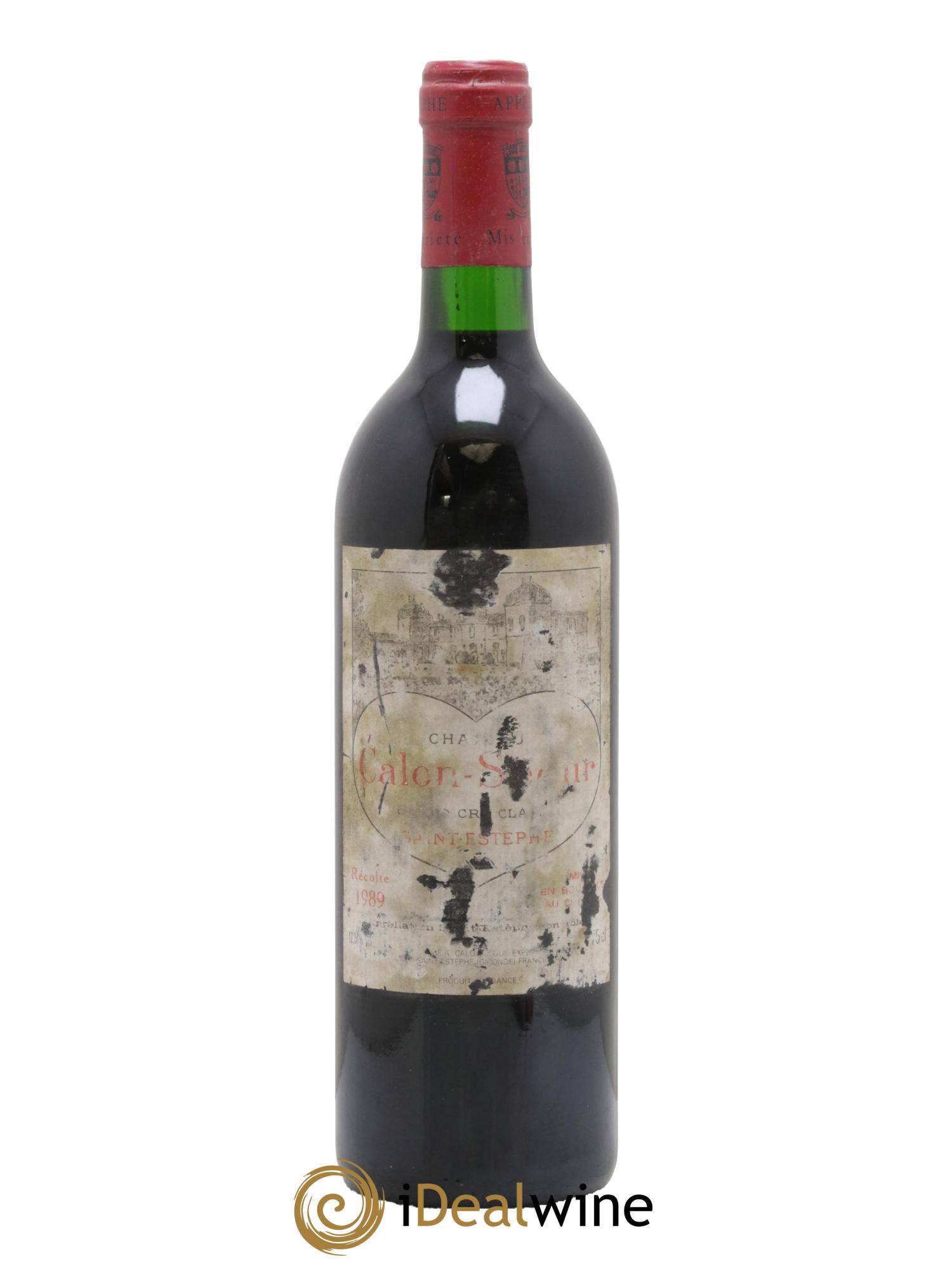 Château Calon Ségur 3ème Grand Cru Classé 1989 - Lot de 1 bouteille - 0