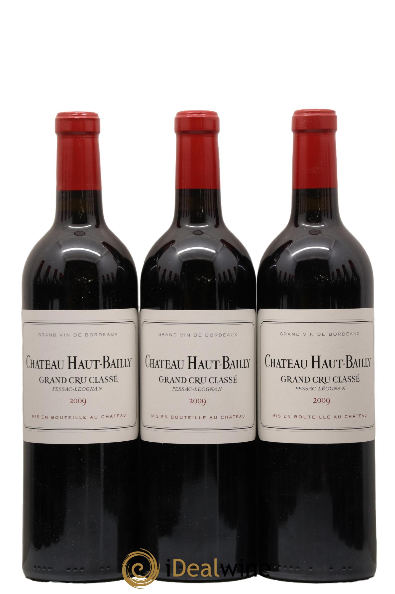 Château Haut-Bailly Cru Classé de Graves 2009 - Lot de 12 bouteilles - 1