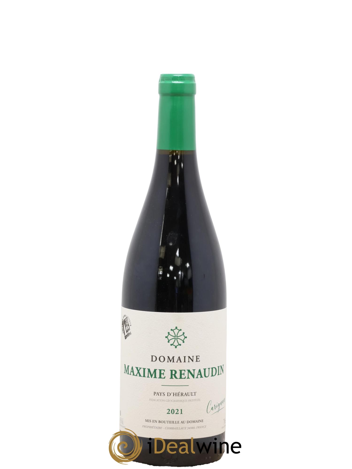 Pays d'Hérault Carignan Maxime Renaudin 2021 - Lot de 1 bouteille - 0