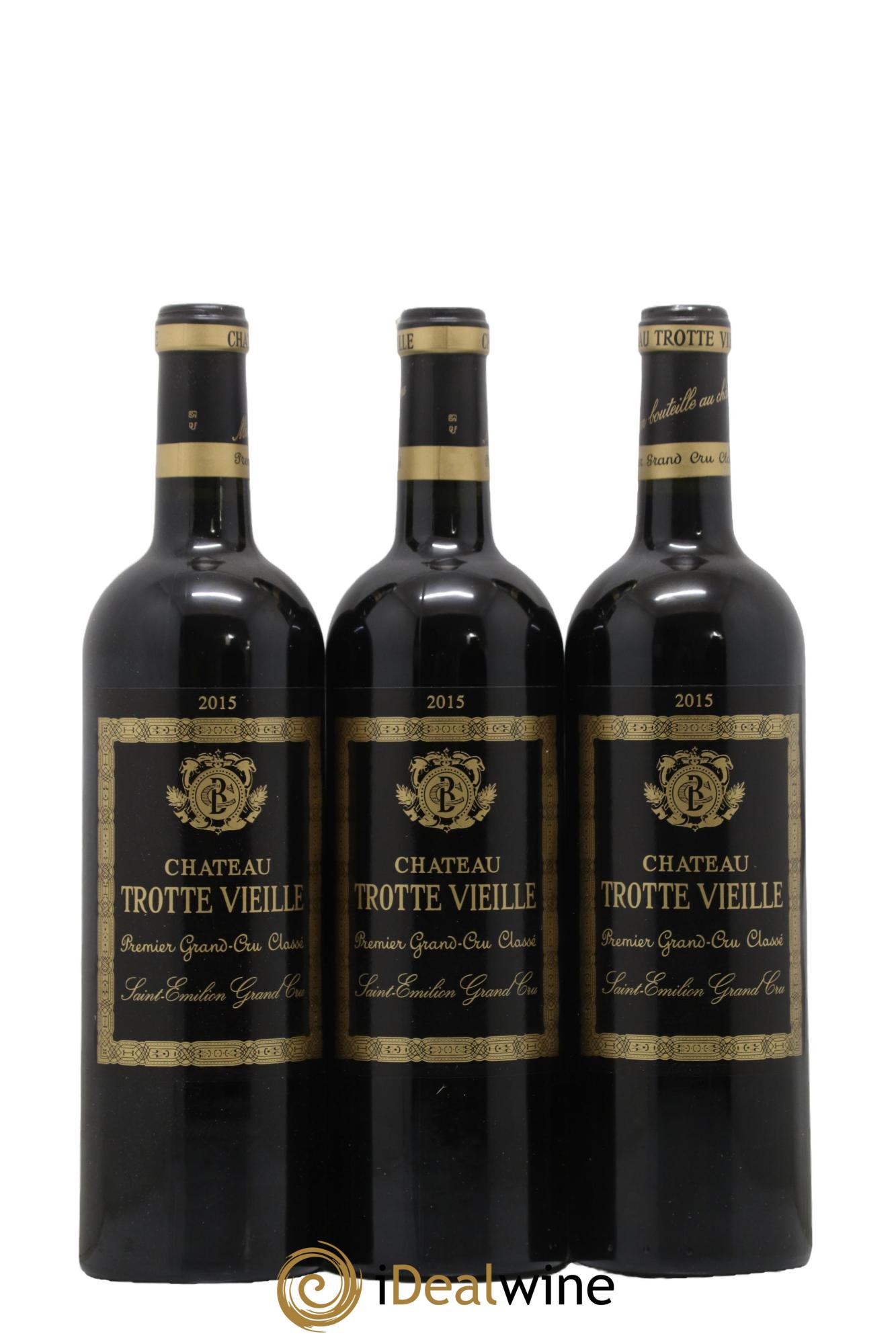 Château Trotte Vieille 1er Grand Cru Classé B 2015 - Lot de 6 bouteilles - 1
