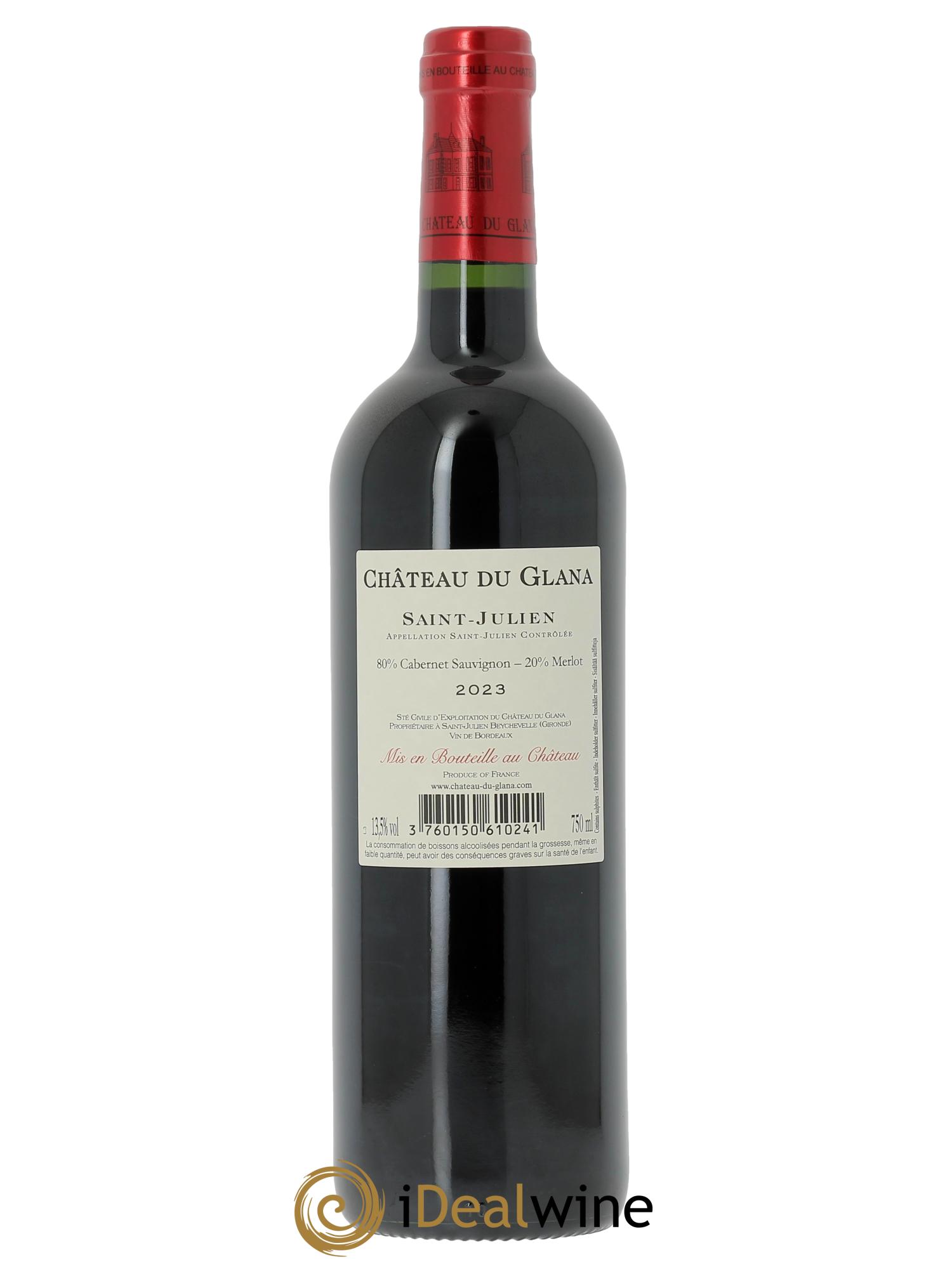 Château du Glana (CBO à partir de 12 bts) 2023 - Lot de 1 bouteille - 1