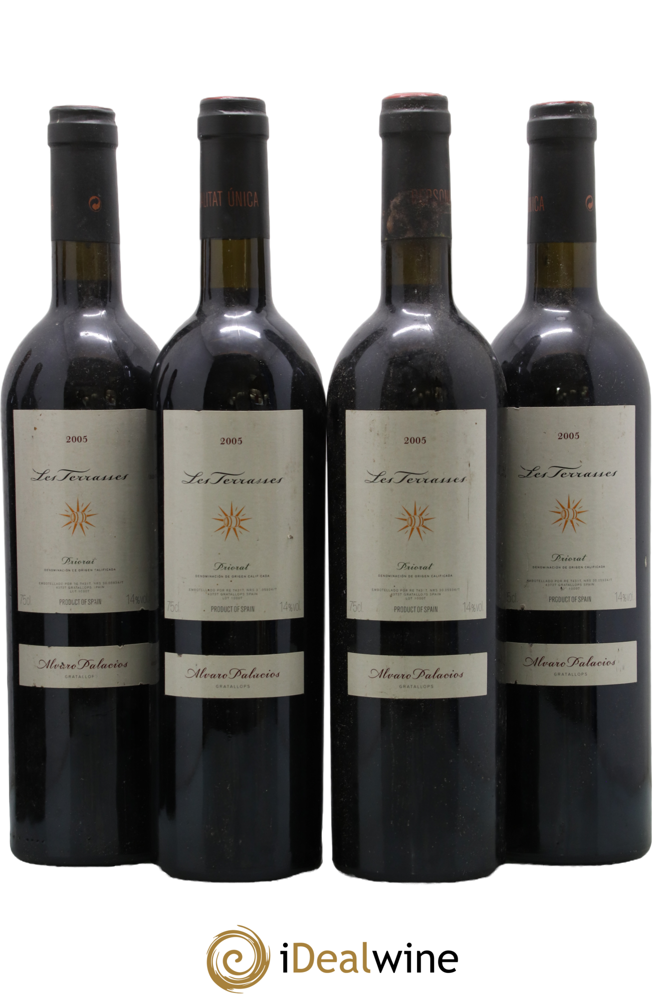 Priorat Alvaro Palacios DOCA Les Terrasses Velles Vinyes 2005 - Lot de 4 bouteilles - 0