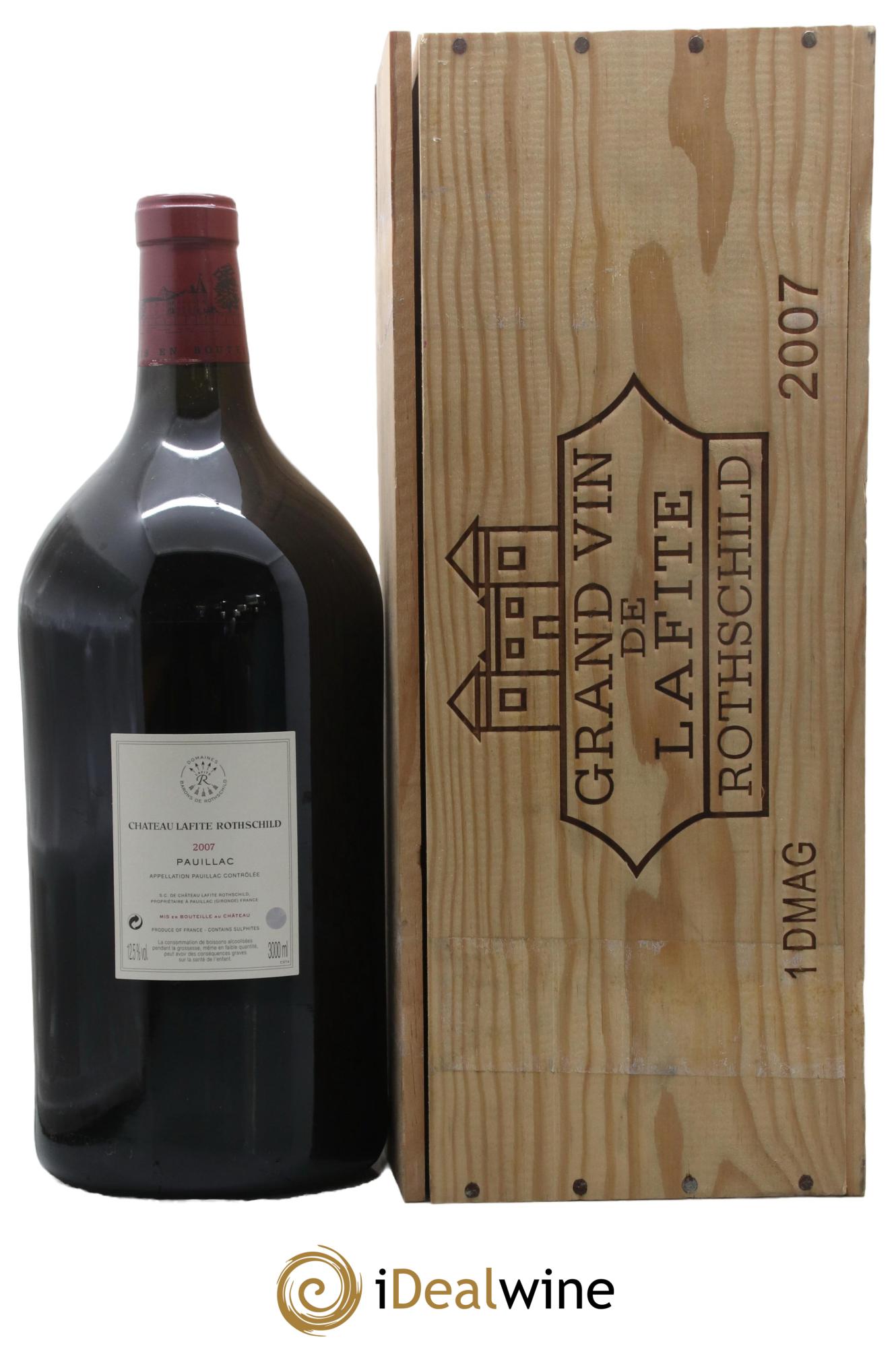 Château Lafite Rothschild 1er Grand Cru Classé 2007 - Lot of 1 double magnum - 3