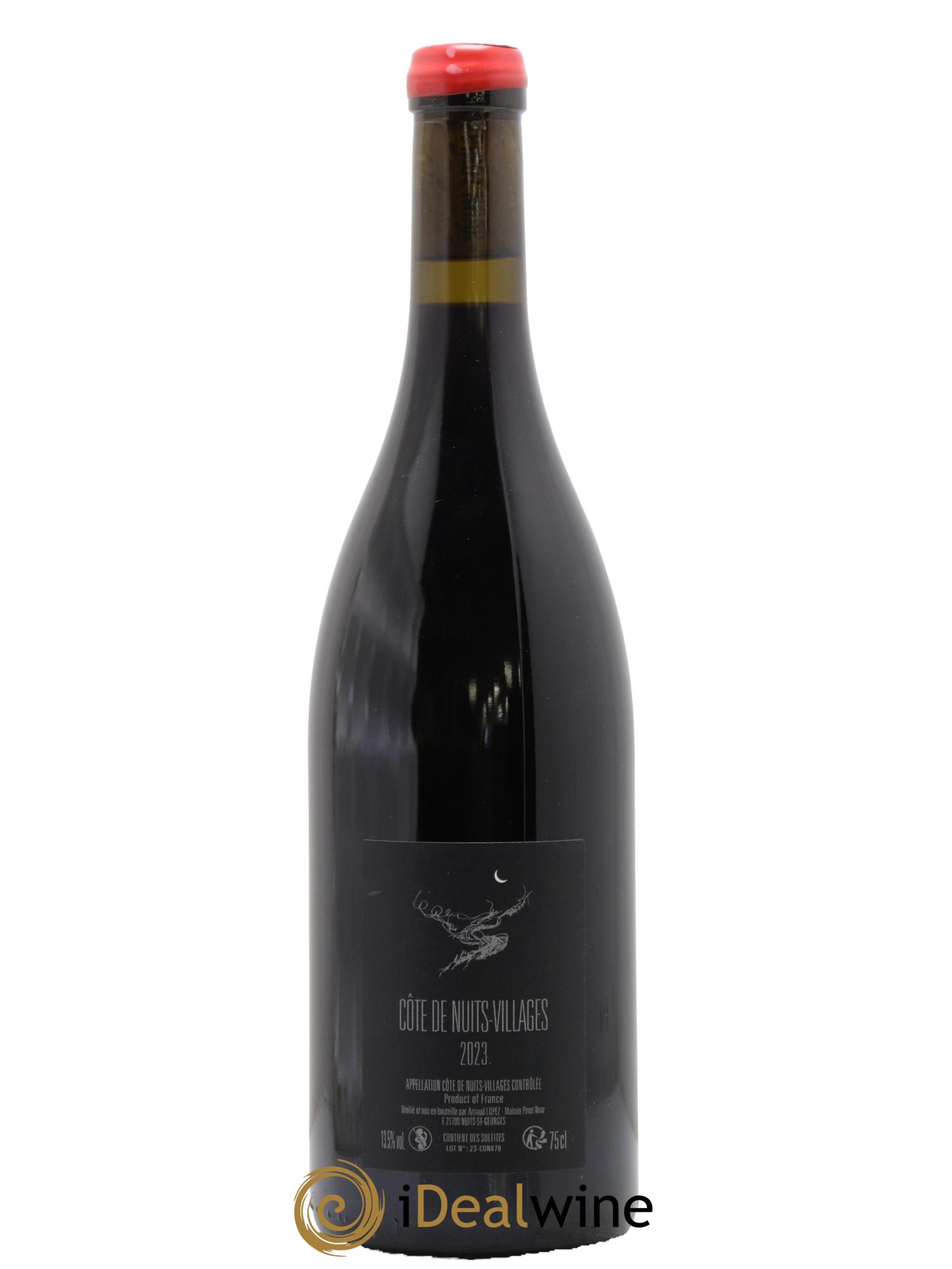 Côte de Nuits-Villages Arnaud Lopez 2023 - Lot de 1 bouteille - 1
