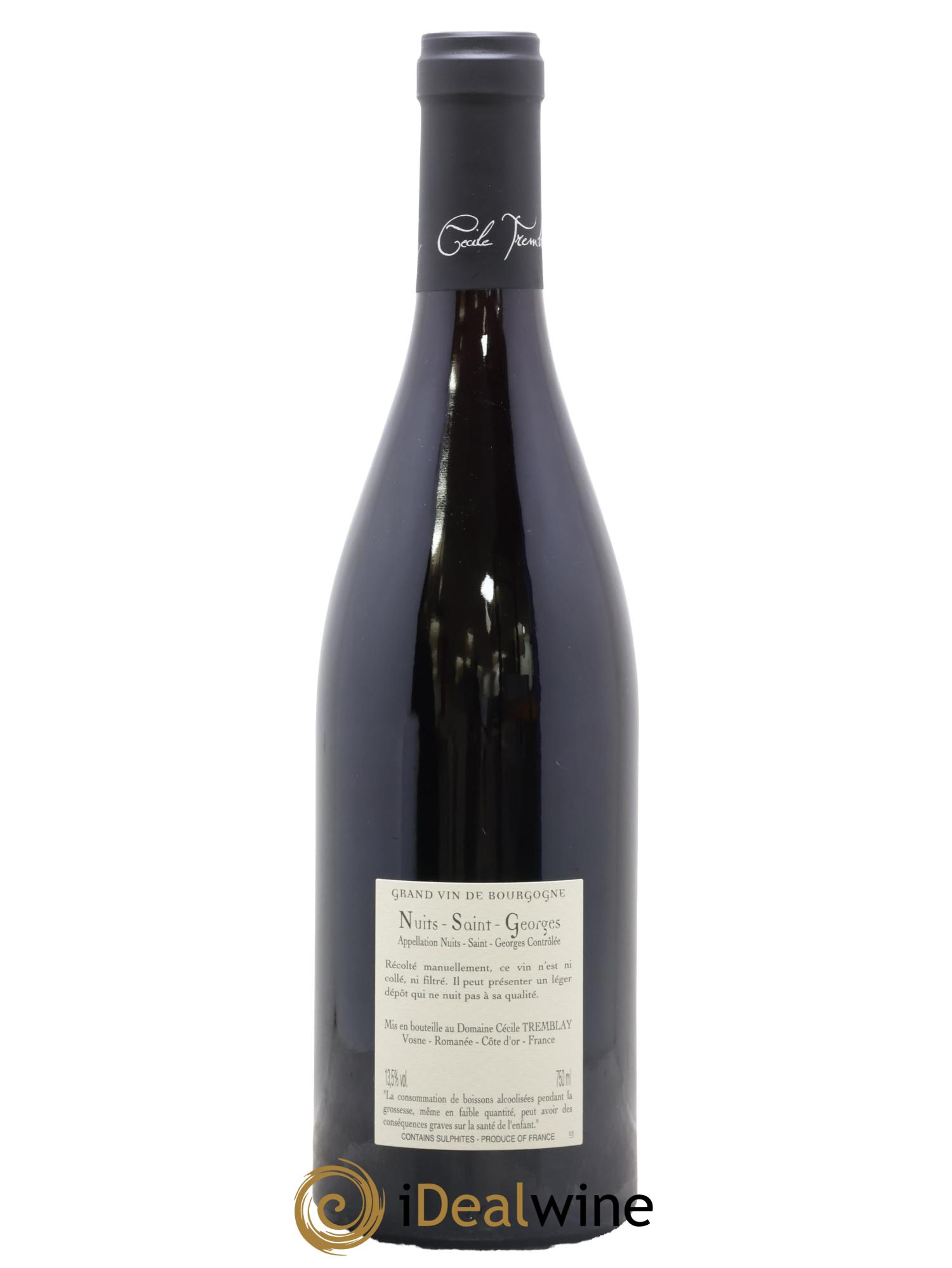 Nuits-Saint-Georges Cécile Tremblay 2022 - Lot de 1 bouteille - 1