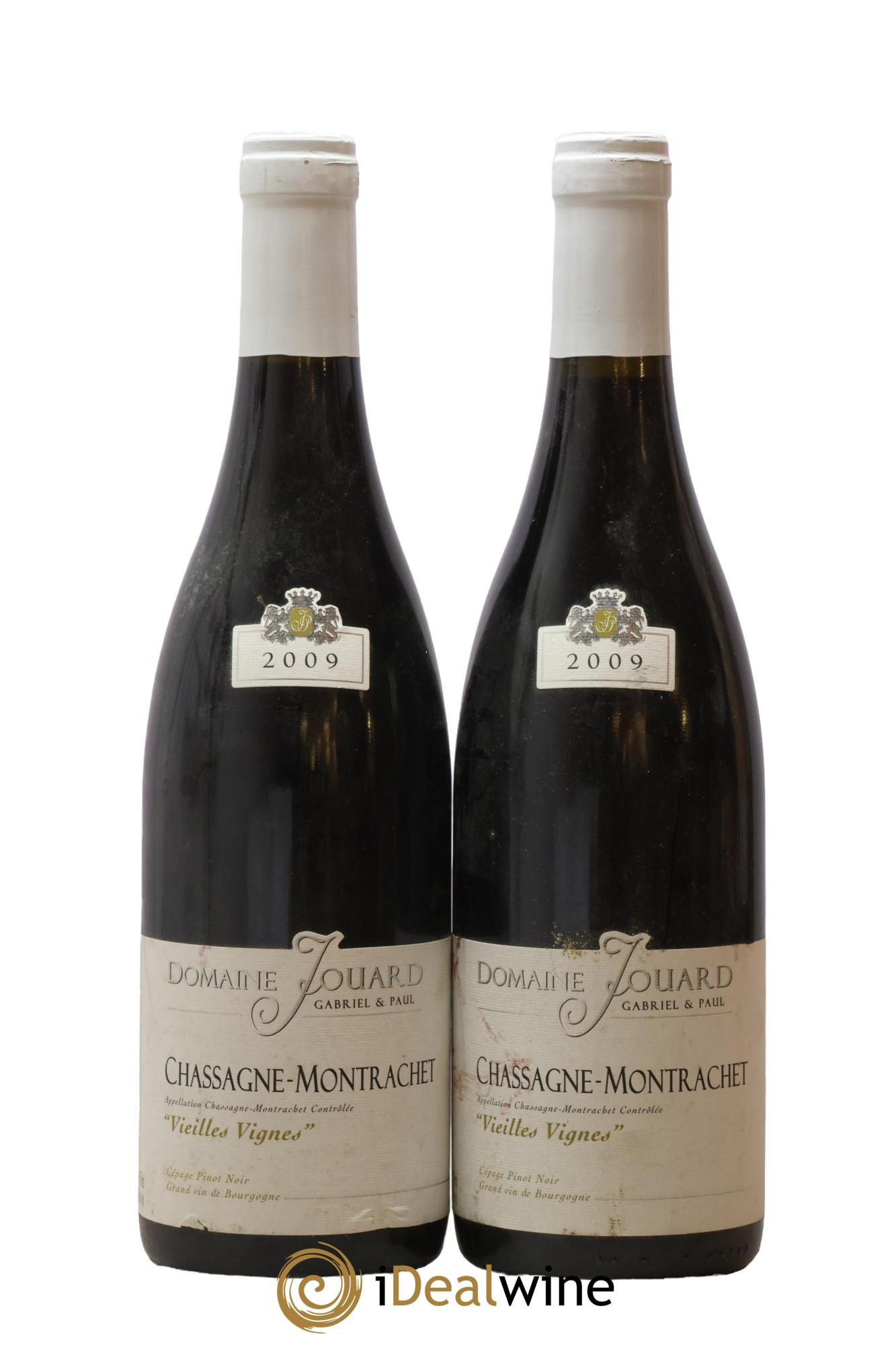 Chassagne-Montrachet Vieilles Vignes Jouard 2009 - Posten von 2 Flaschen - 0