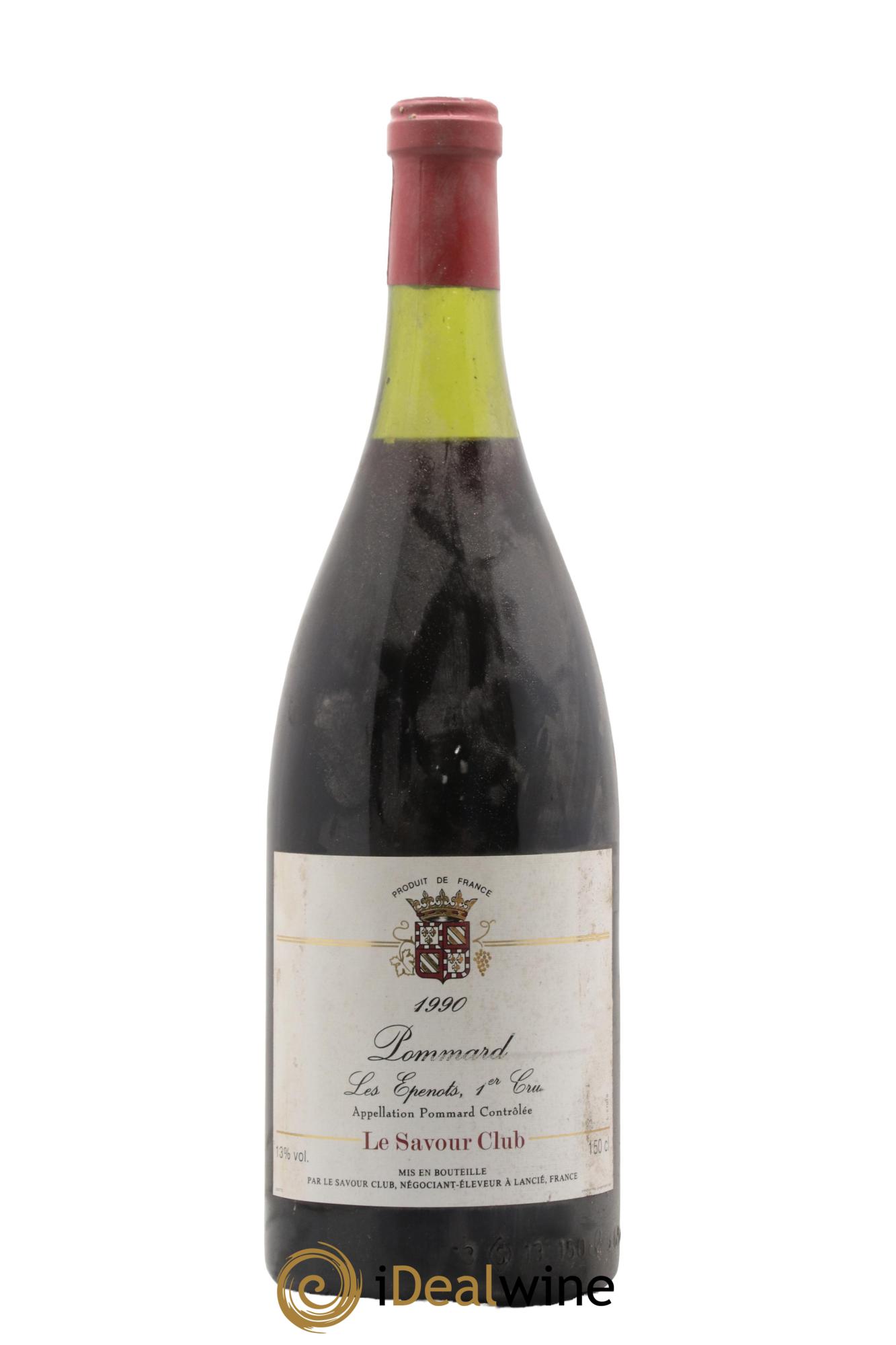 Pommard 1er Cru Les Epenots Savour Club 1990 - Lot de 1 magnum - 0