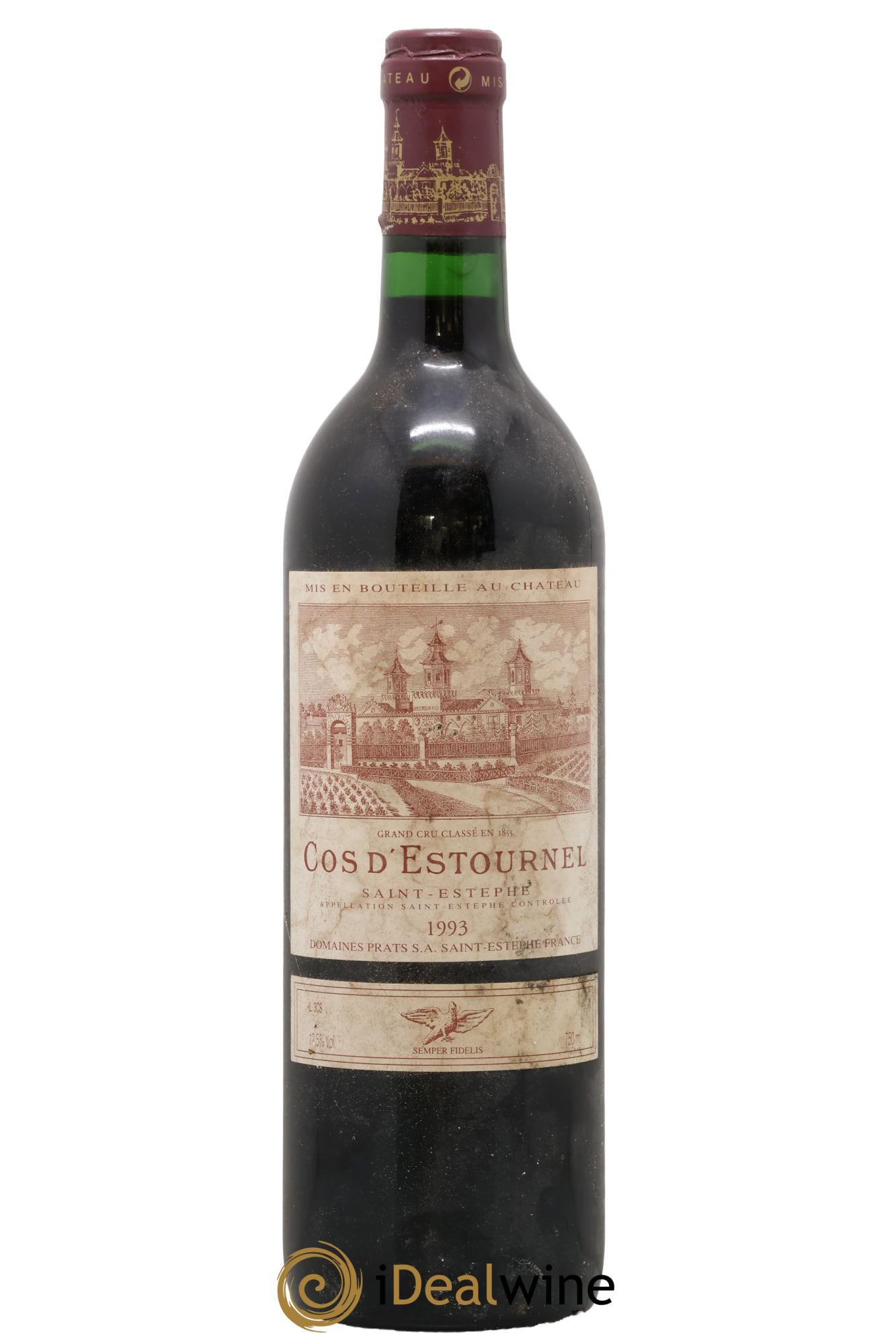 Cos d'Estournel 2ème Grand Cru Classé 1993 - Lot de 1 bouteille - 0