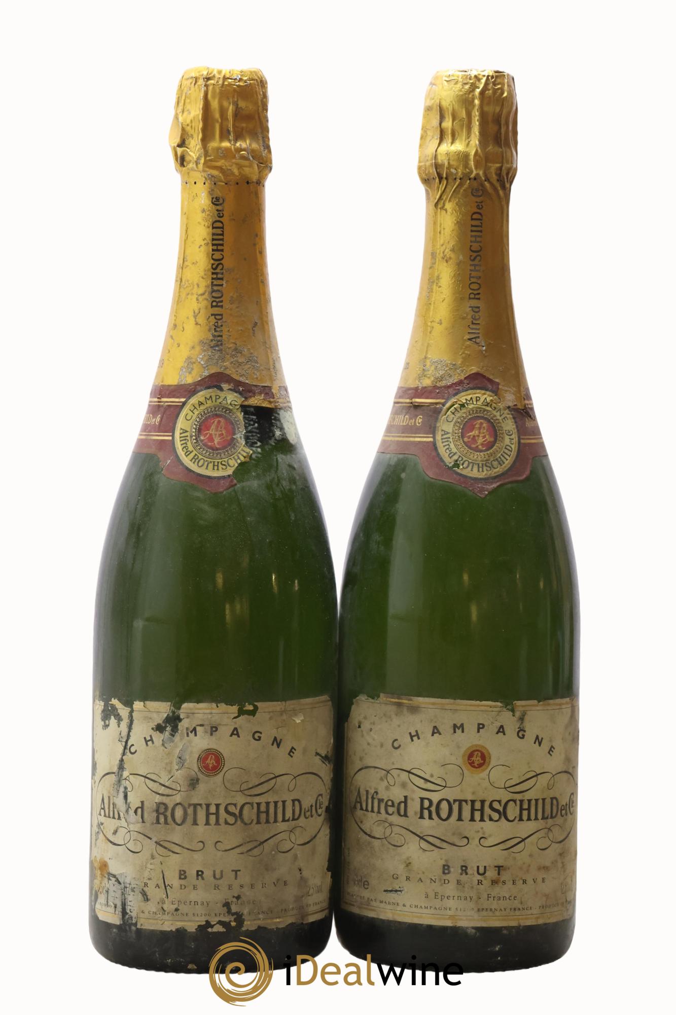 Champagne Brut Alfred Rothschild - Lot de 2 bouteilles - 0