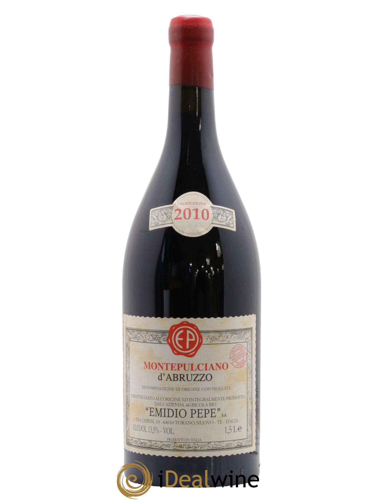 Montepulciano d'Abruzzo DOC Emidio Pepe Selezione Vecchie Vigne 2010 - Lotto di 1 magnum - 0