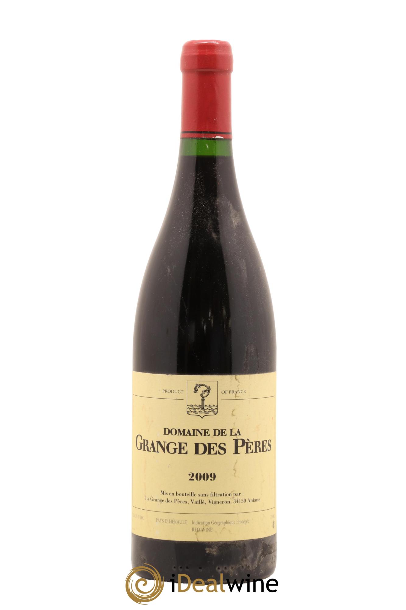 Pays d'Hérault Grange des Pères Laurent Vaillé 2009 - Lot de 1 bouteille - 0